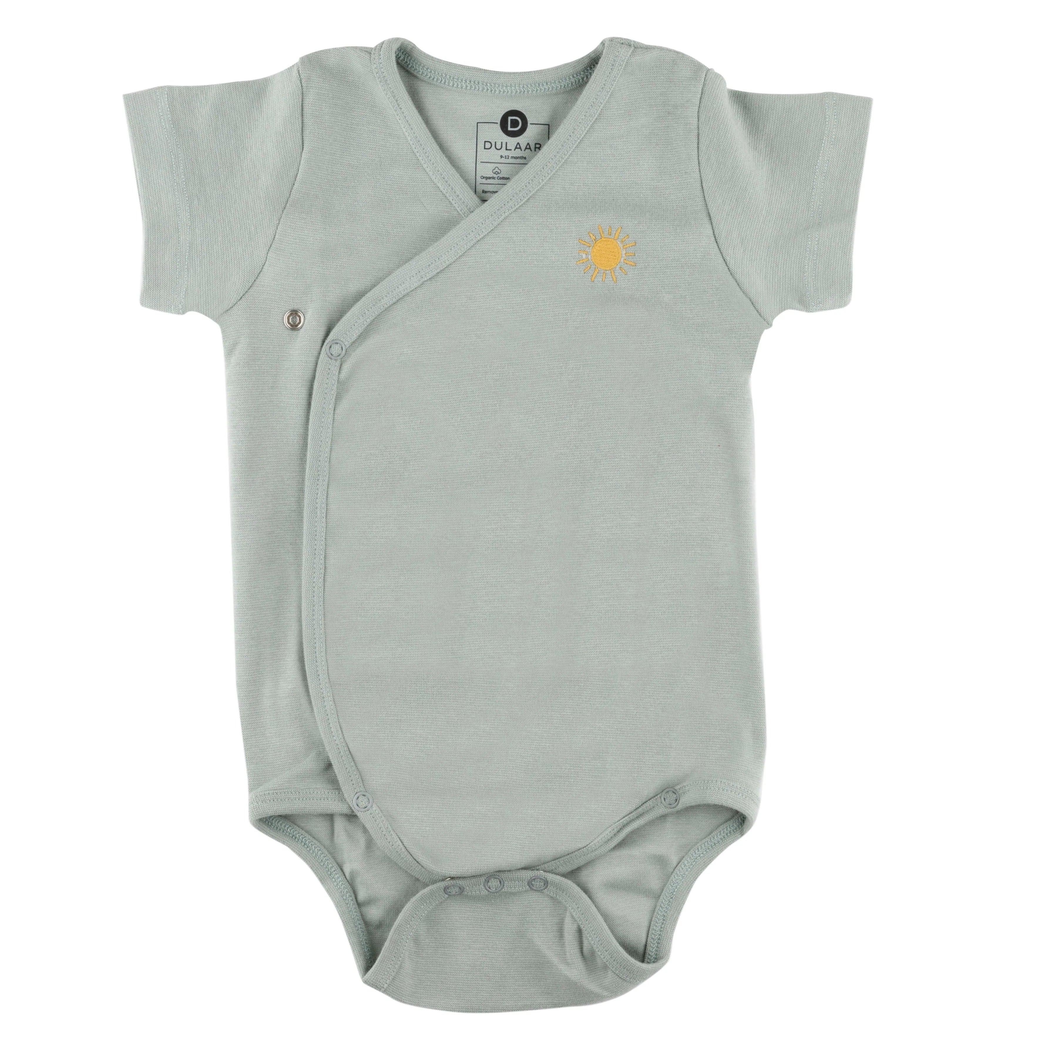 Organic Ribbed Cotton Onesie - Totdot