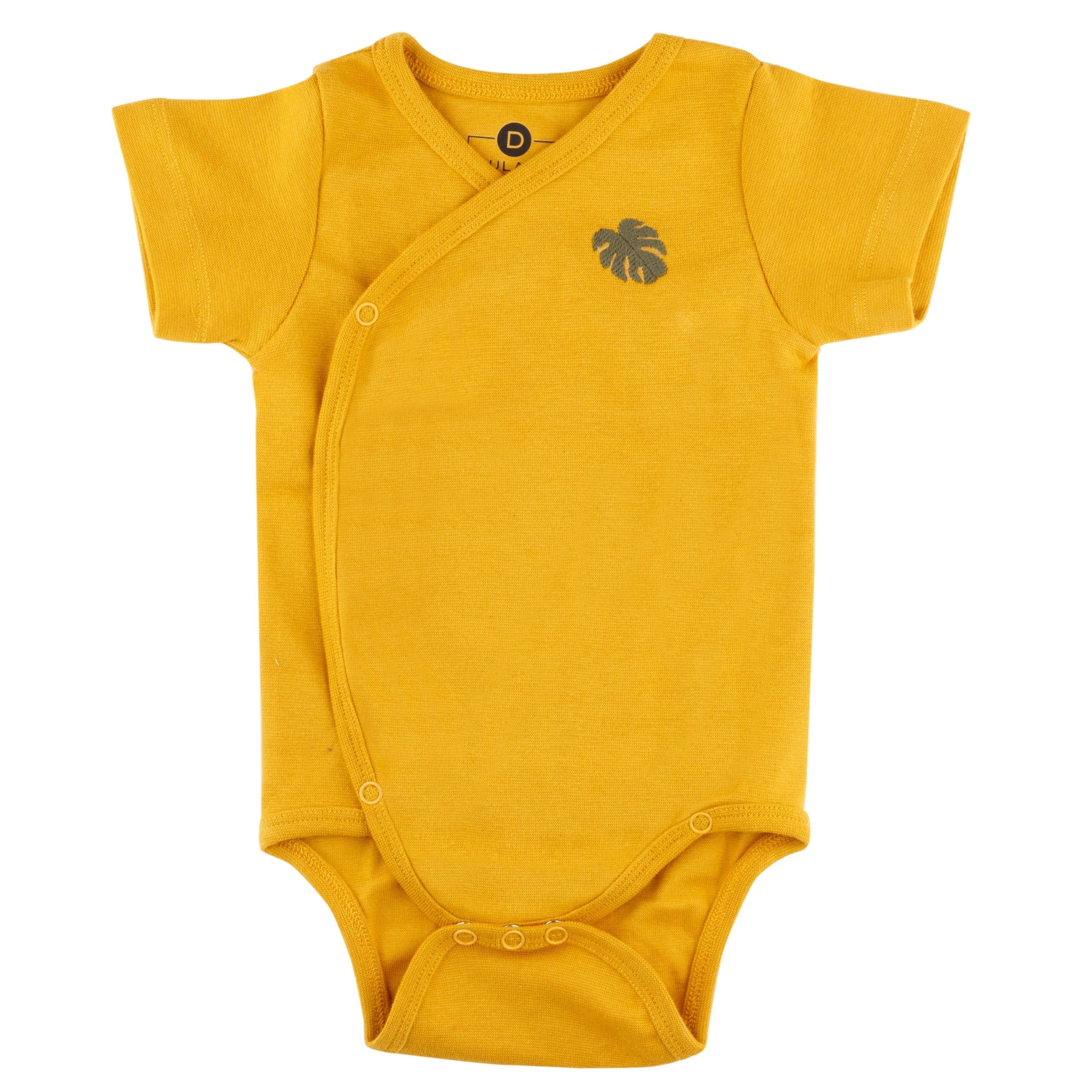 Organic Ribbed Cotton Onesie - Totdot