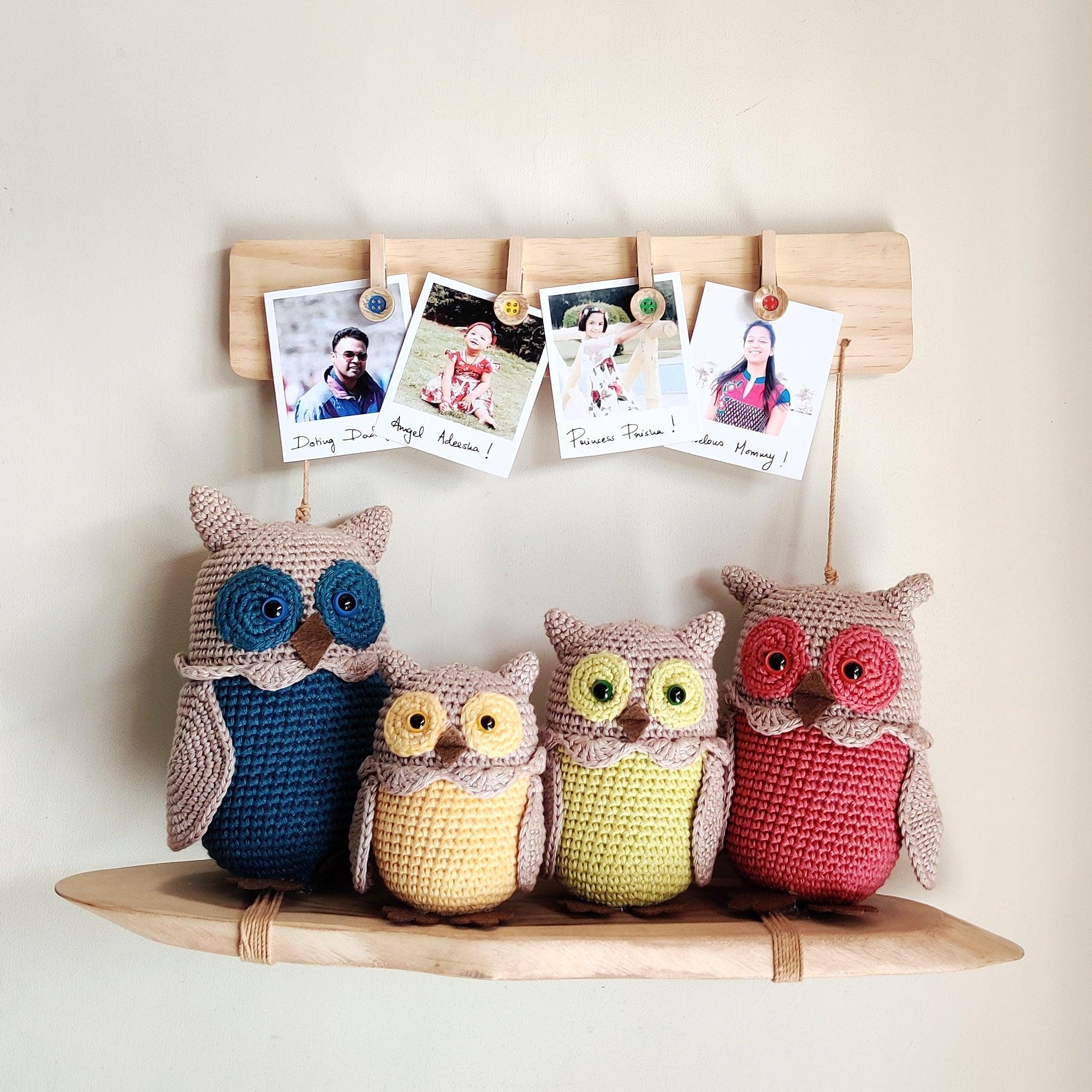 Owl Family Hanging - Totdot