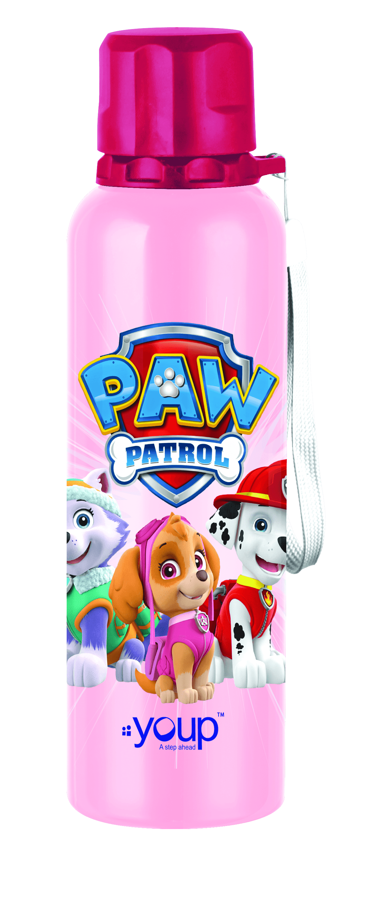 Paw Patrol kids water bottle CORAL - 750 ml Stainless steel - Totdot