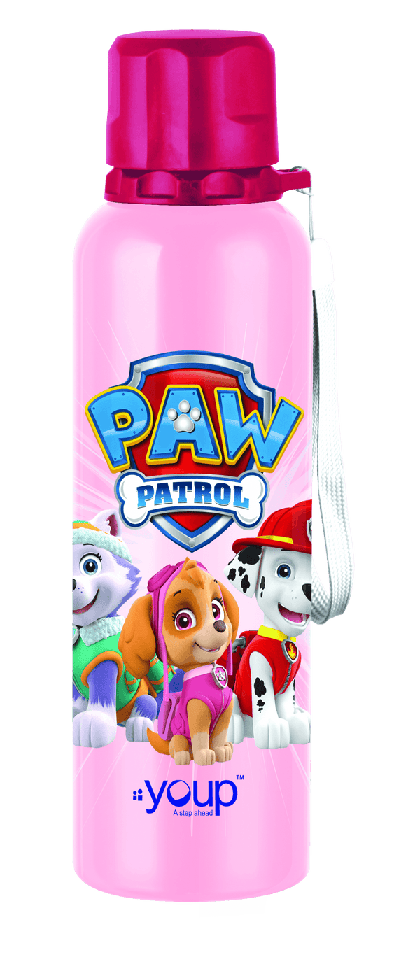 Paw Patrol kids water bottle CORAL - 750 ml Stainless steel - Totdot