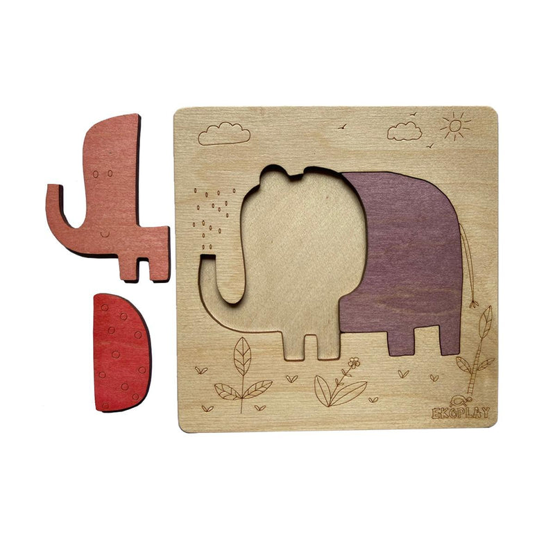 Playful Elephant - Totdot