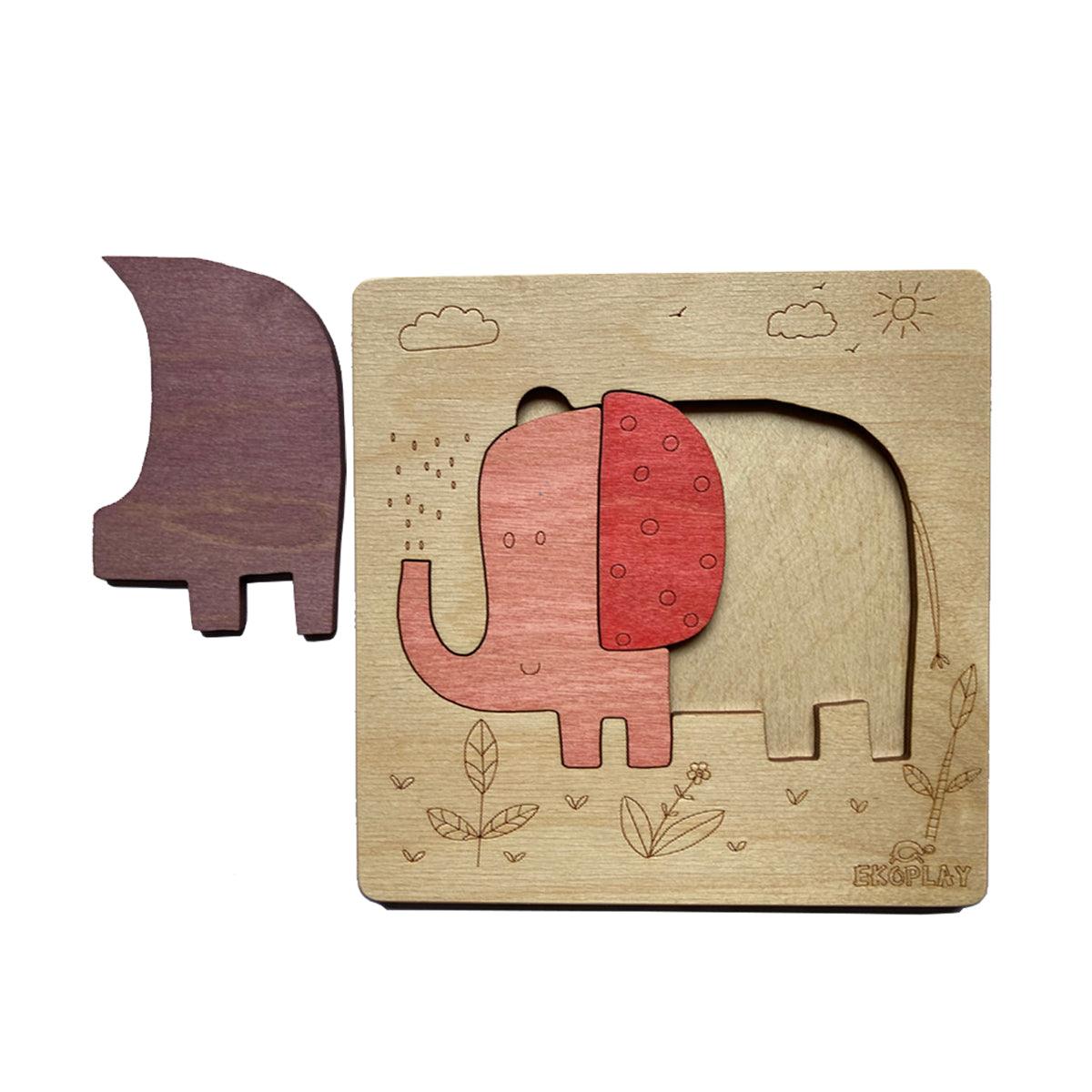 Playful Elephant - Totdot