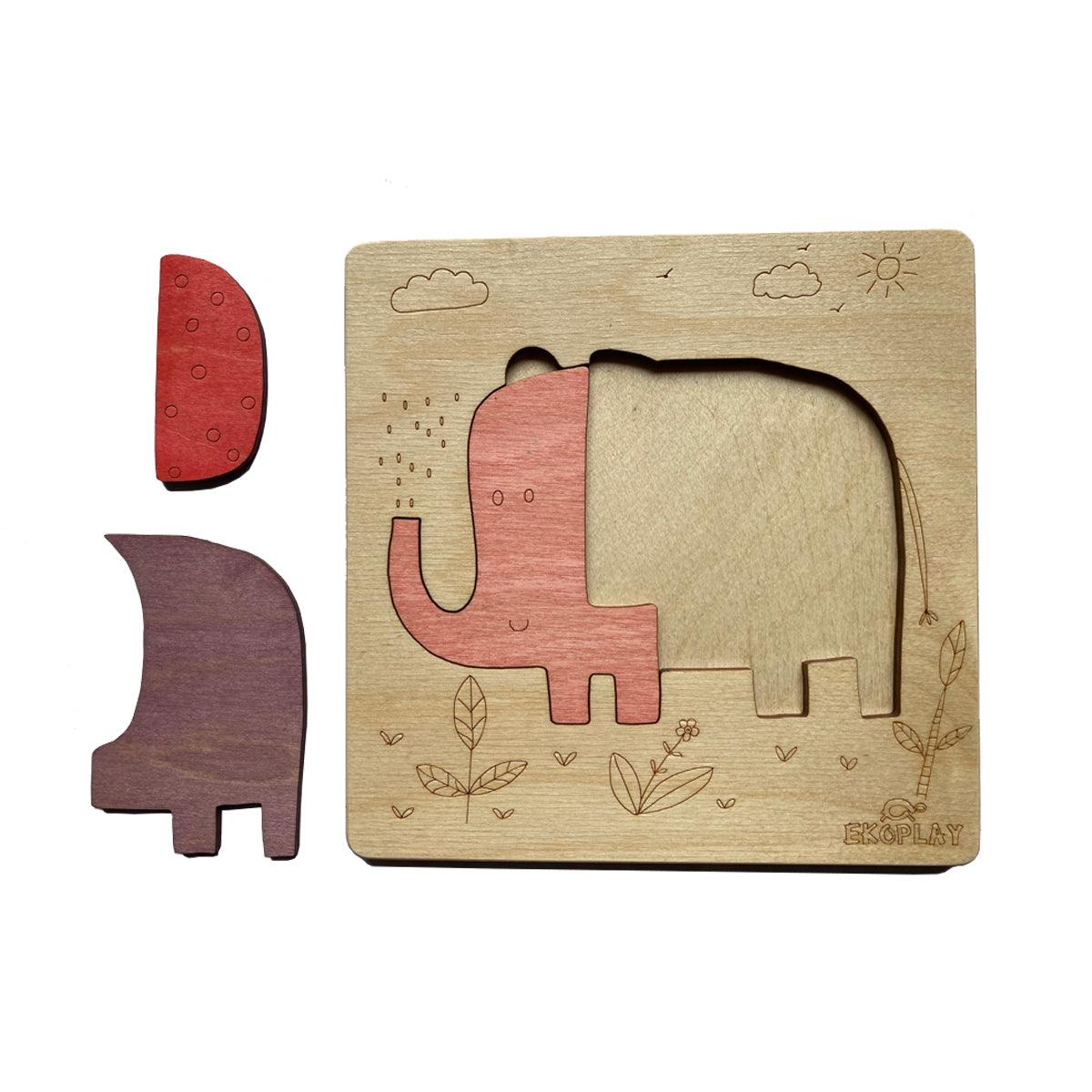 Playful Elephant - Totdot