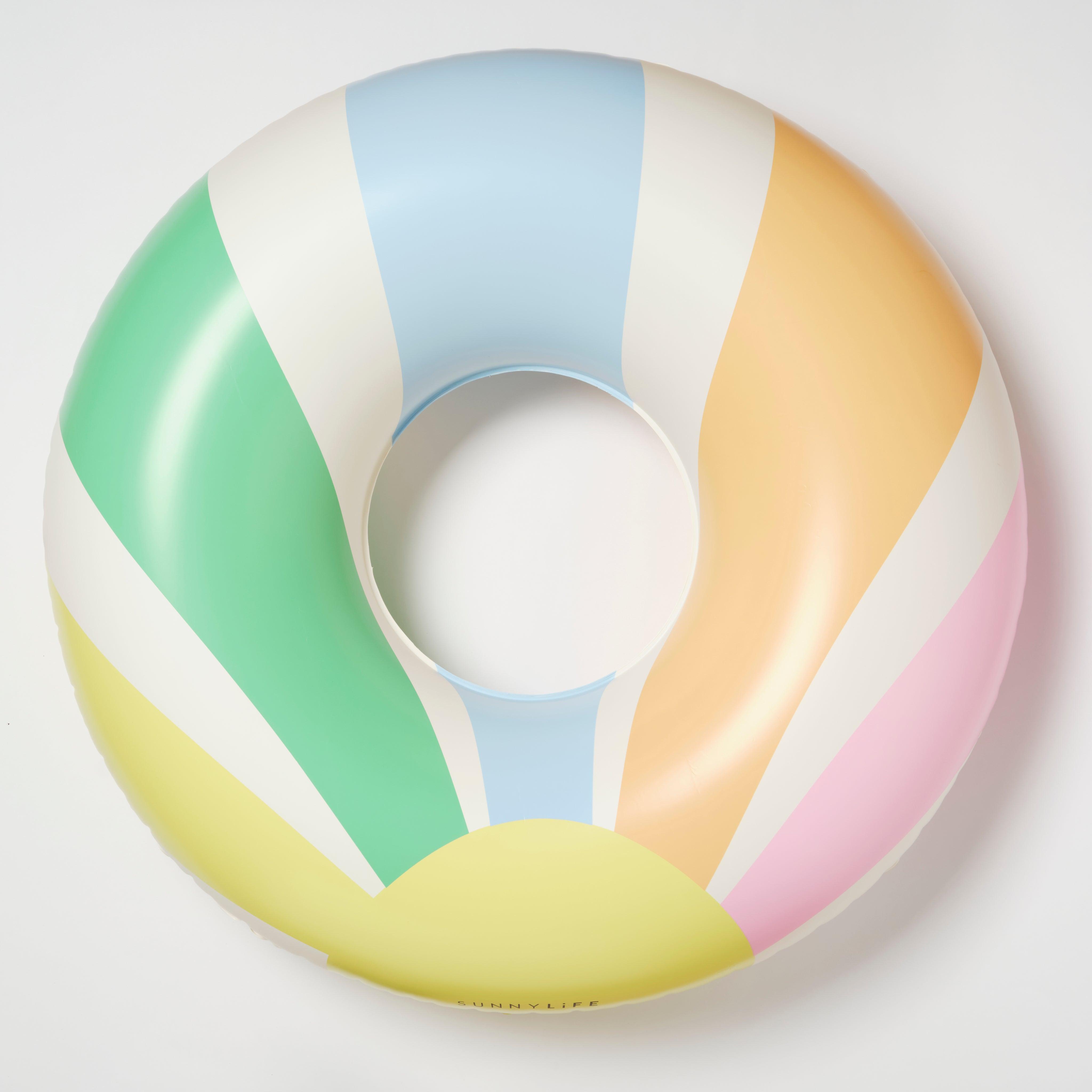 Pool Side Tube Float Pastel Gelato - Totdot