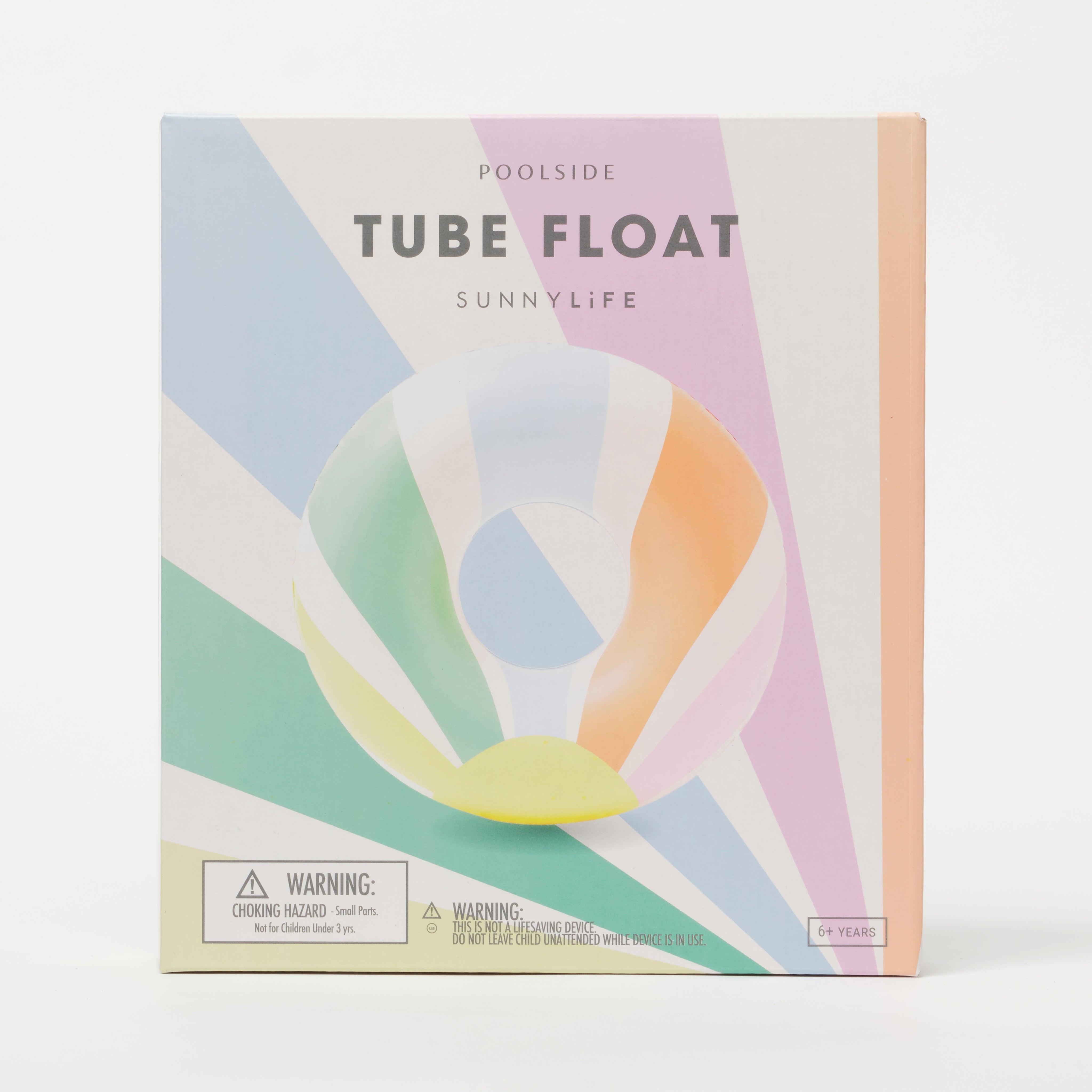 Pool Side Tube Float Pastel Gelato - Totdot