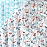 Puppy Play - Reversible Quilt - Totdot