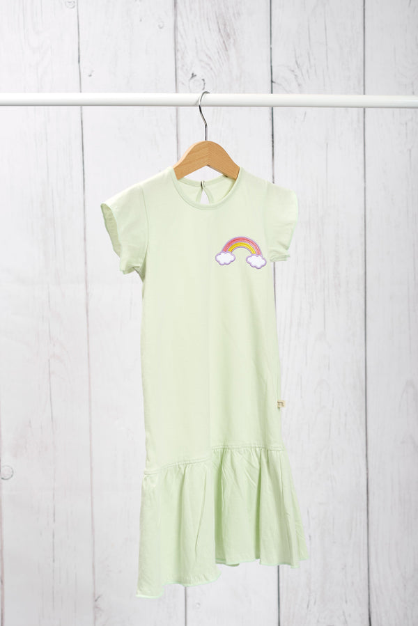 Rainbow Adventure Organic Cotton Dress - Totdot