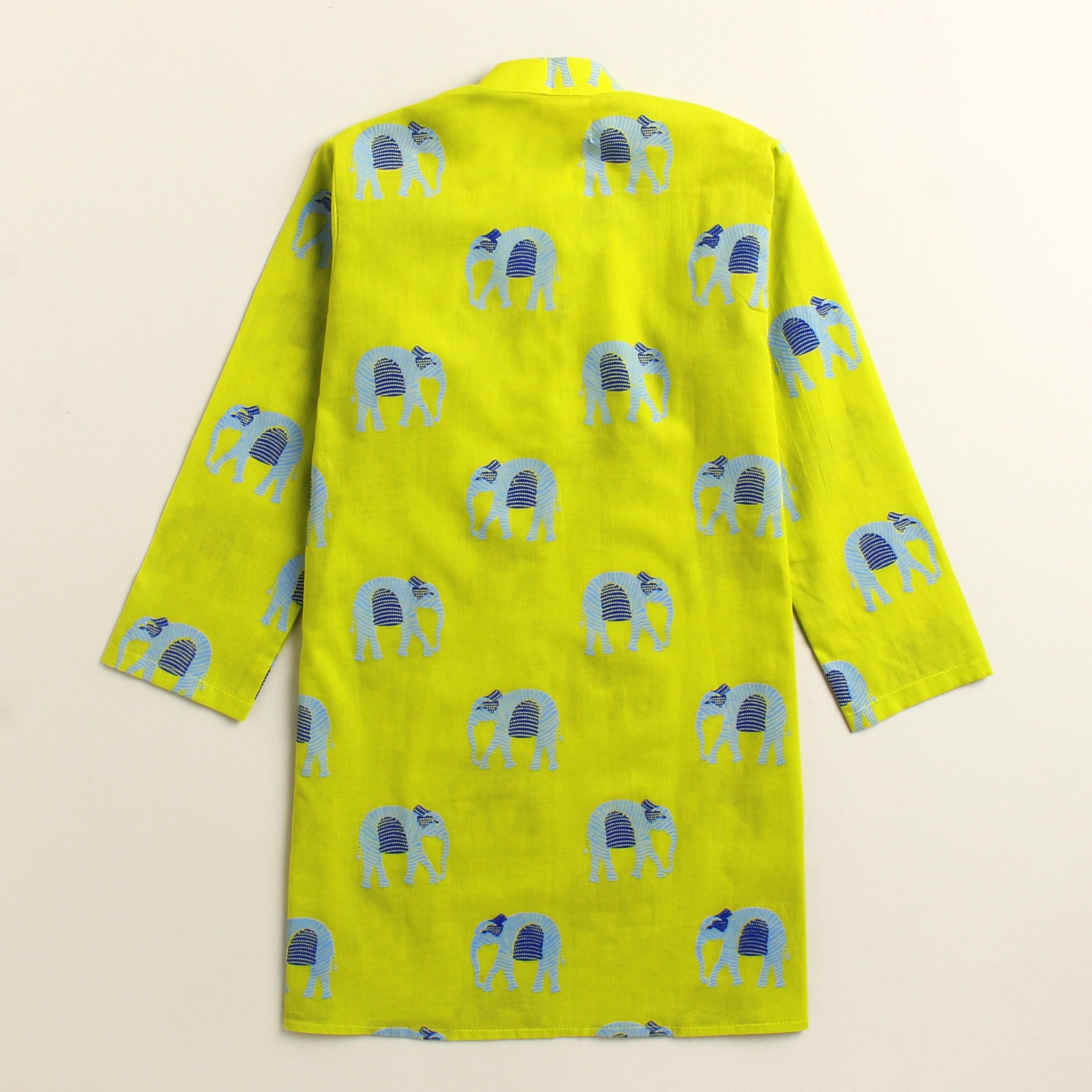 Rupa- The Elephant Boys Kurta - Totdot