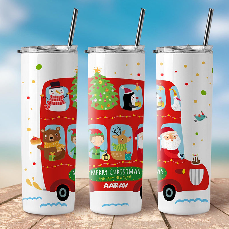 Christmas Skinny Tumblers