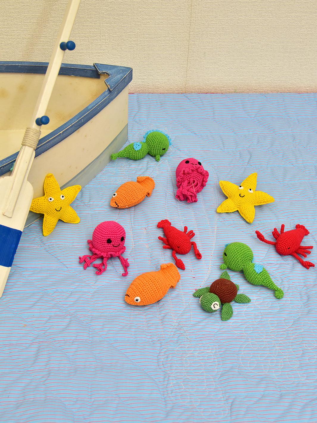 Sea Animals Set Board - Totdot