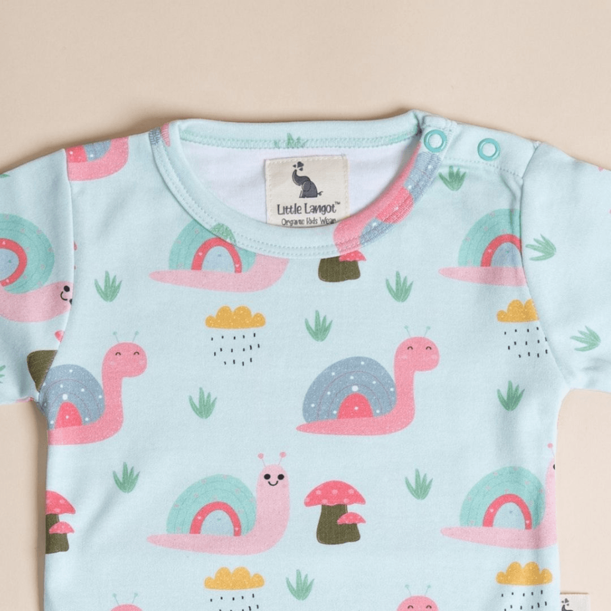 Snail and Clouds - Bodysuit - Totdot