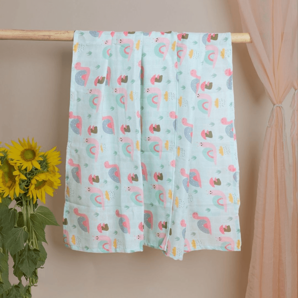 Snail and Clouds - Swaddle - Totdot