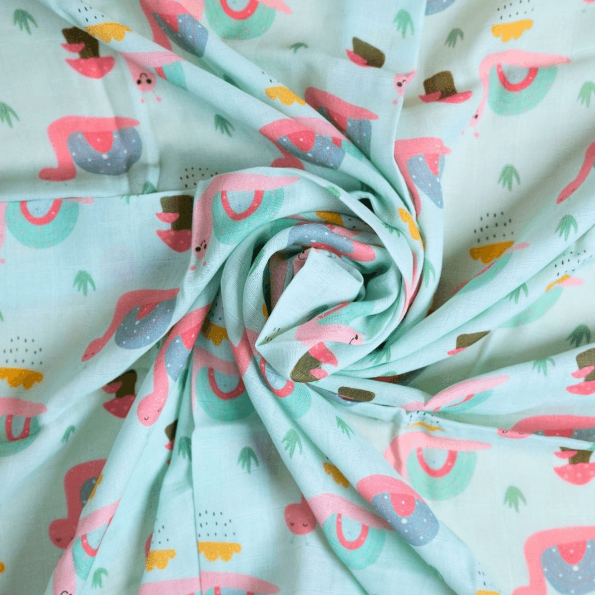 Snail and Clouds - Swaddle - Totdot