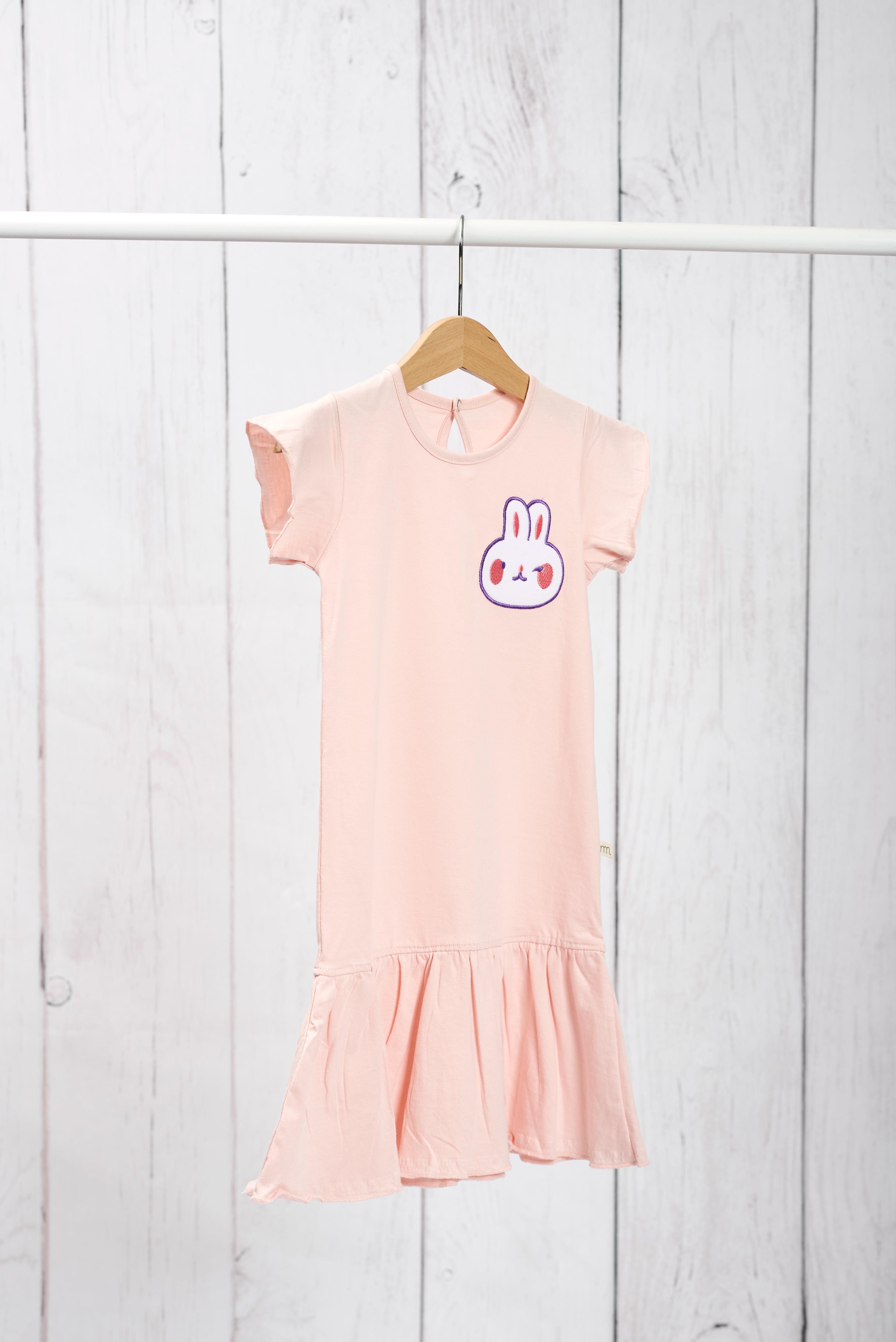 Snuggly Bunny Organic Cotton Dress - Totdot