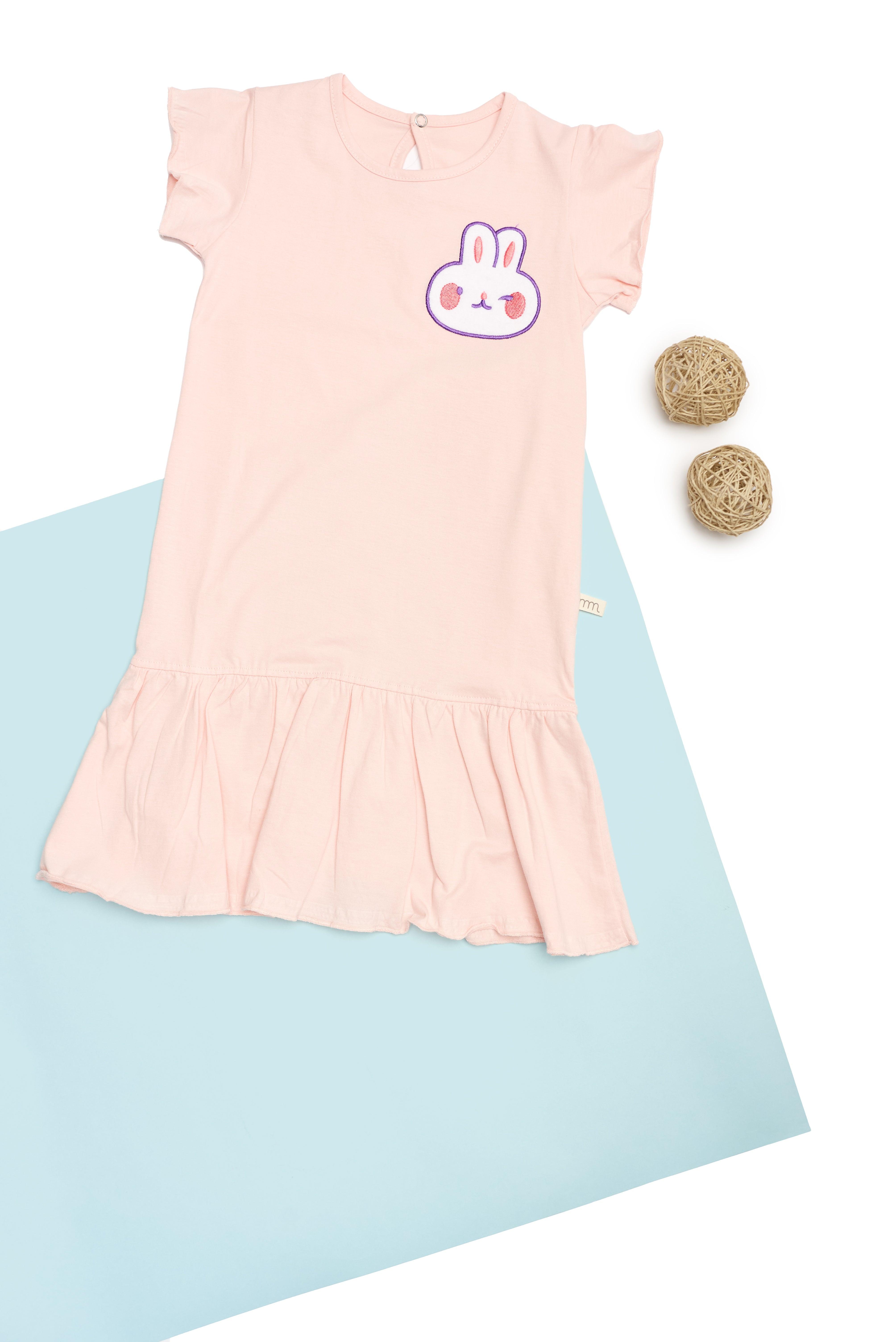 Snuggly Bunny Organic Cotton Dress - Totdot