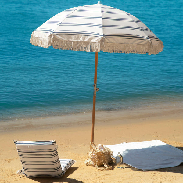The Resort Luxe Beach Umbrella Coastal Blue - Totdot