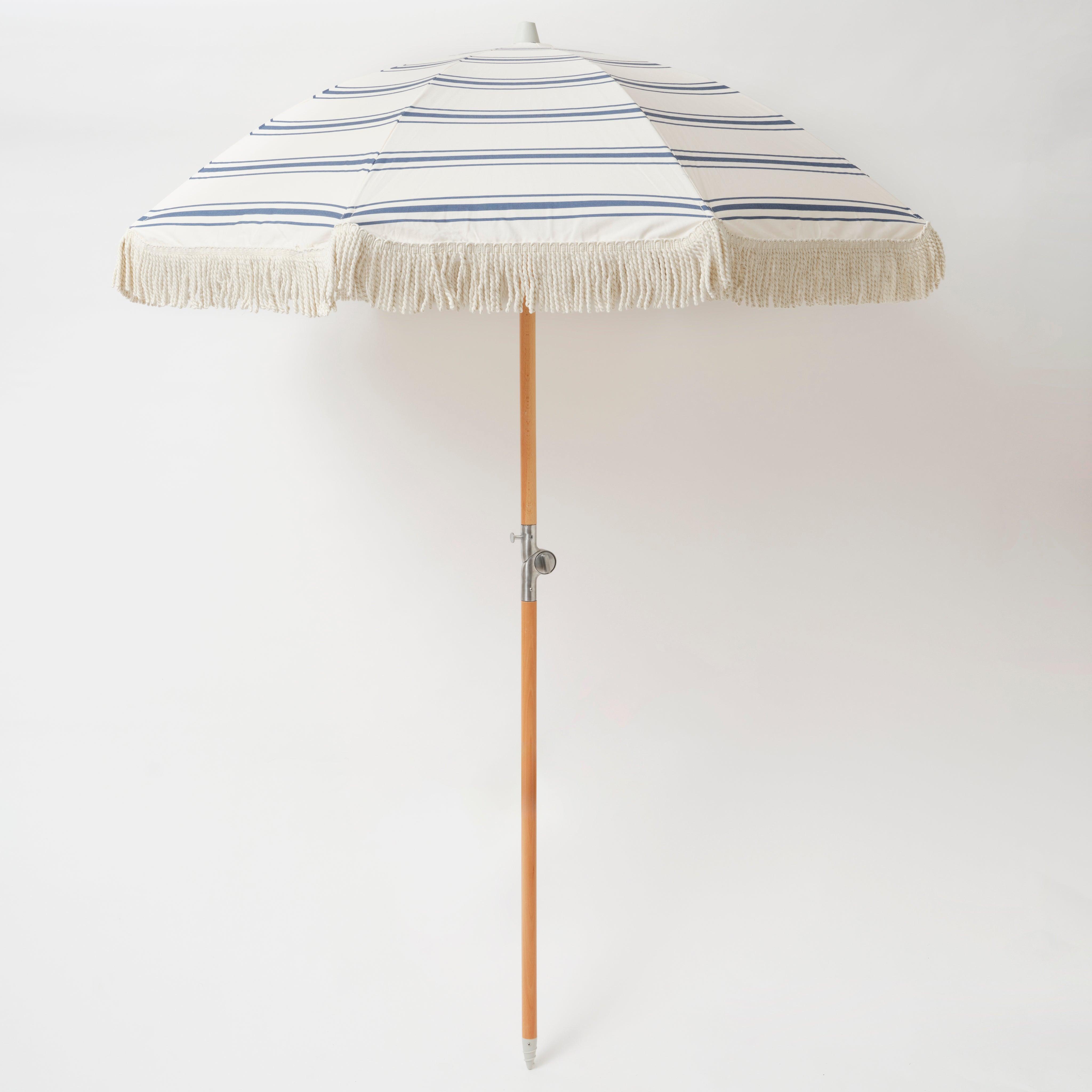 The Resort Luxe Beach Umbrella Coastal Blue - Totdot