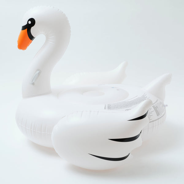 The Resort Original Luxe Ride-On Float Swan - Totdot