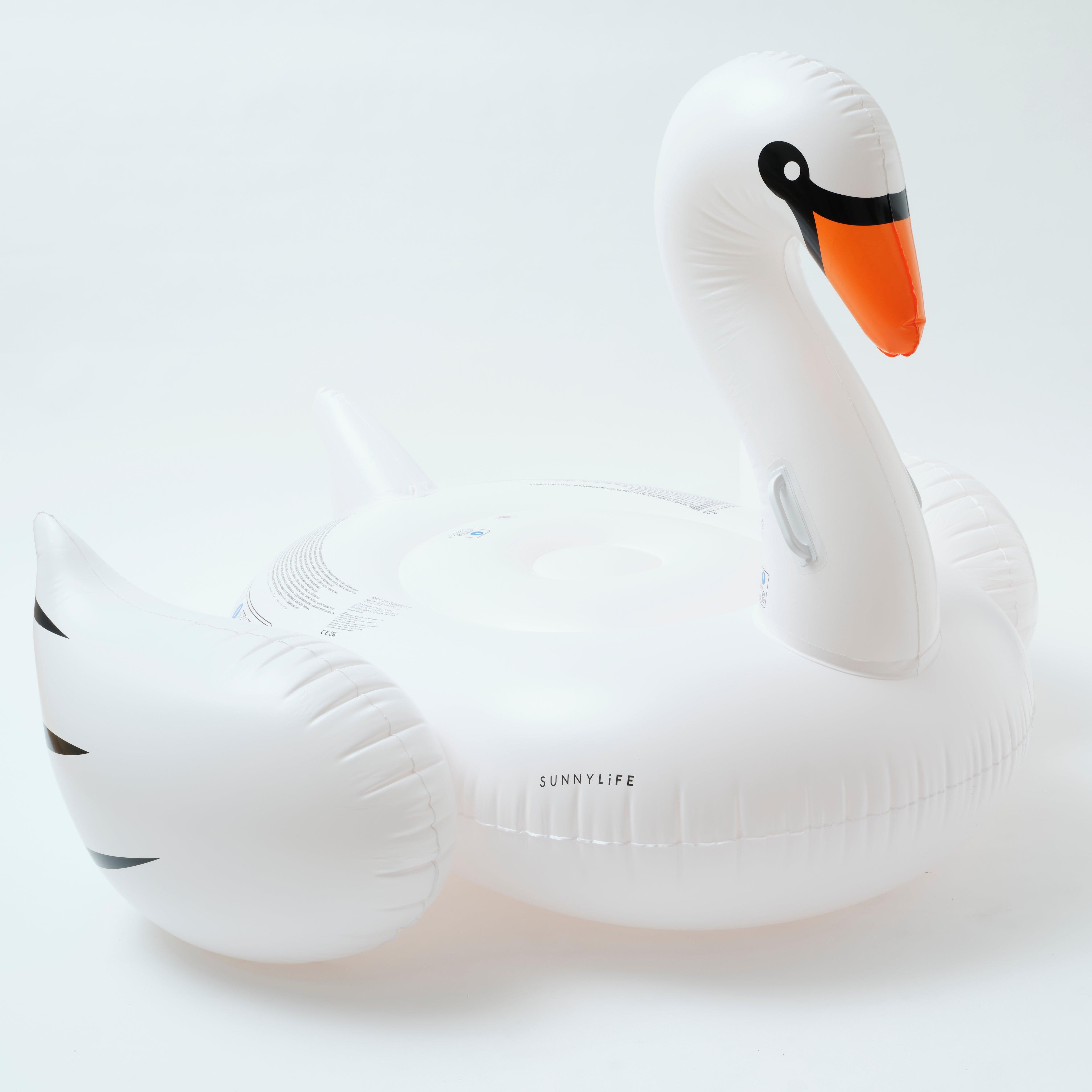 The Resort Original Luxe Ride-On Float Swan - Totdot