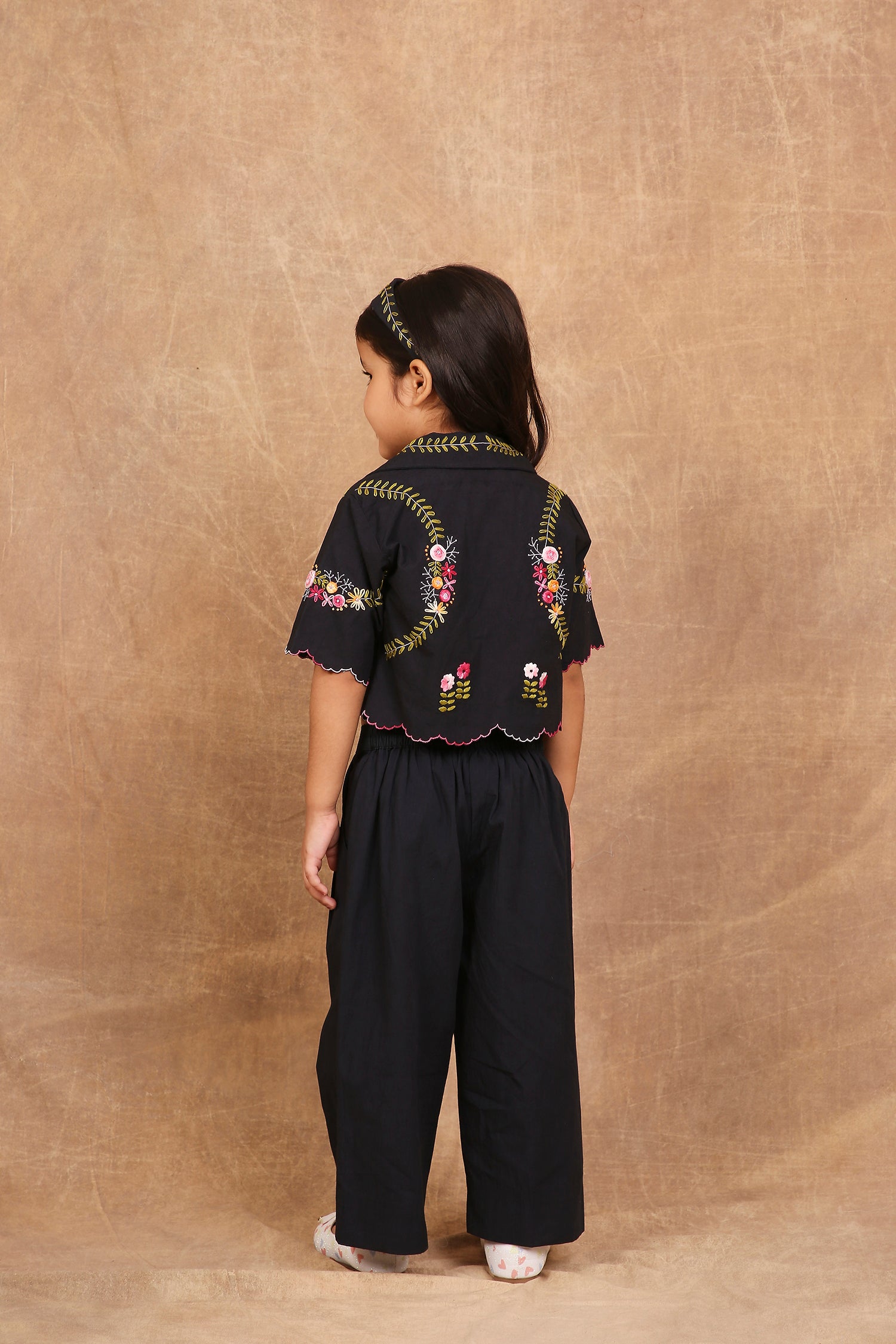 Rose aztec kids co ord set - Totdot