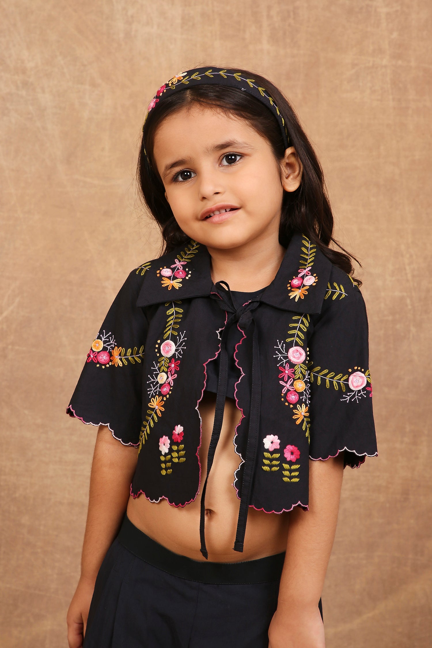 Rose aztec kids co ord set - Totdot