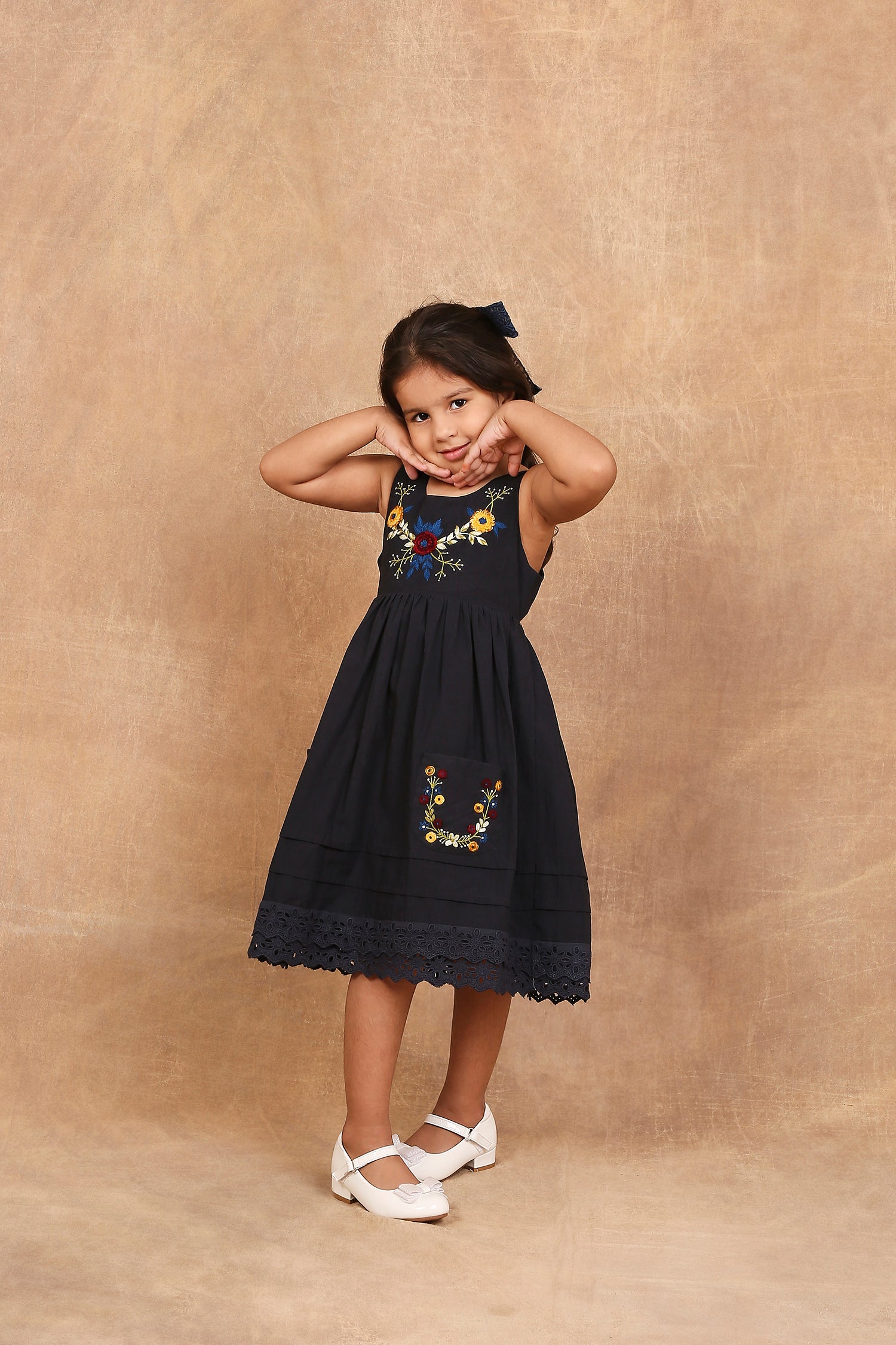 Midnight blossom dress - Totdot