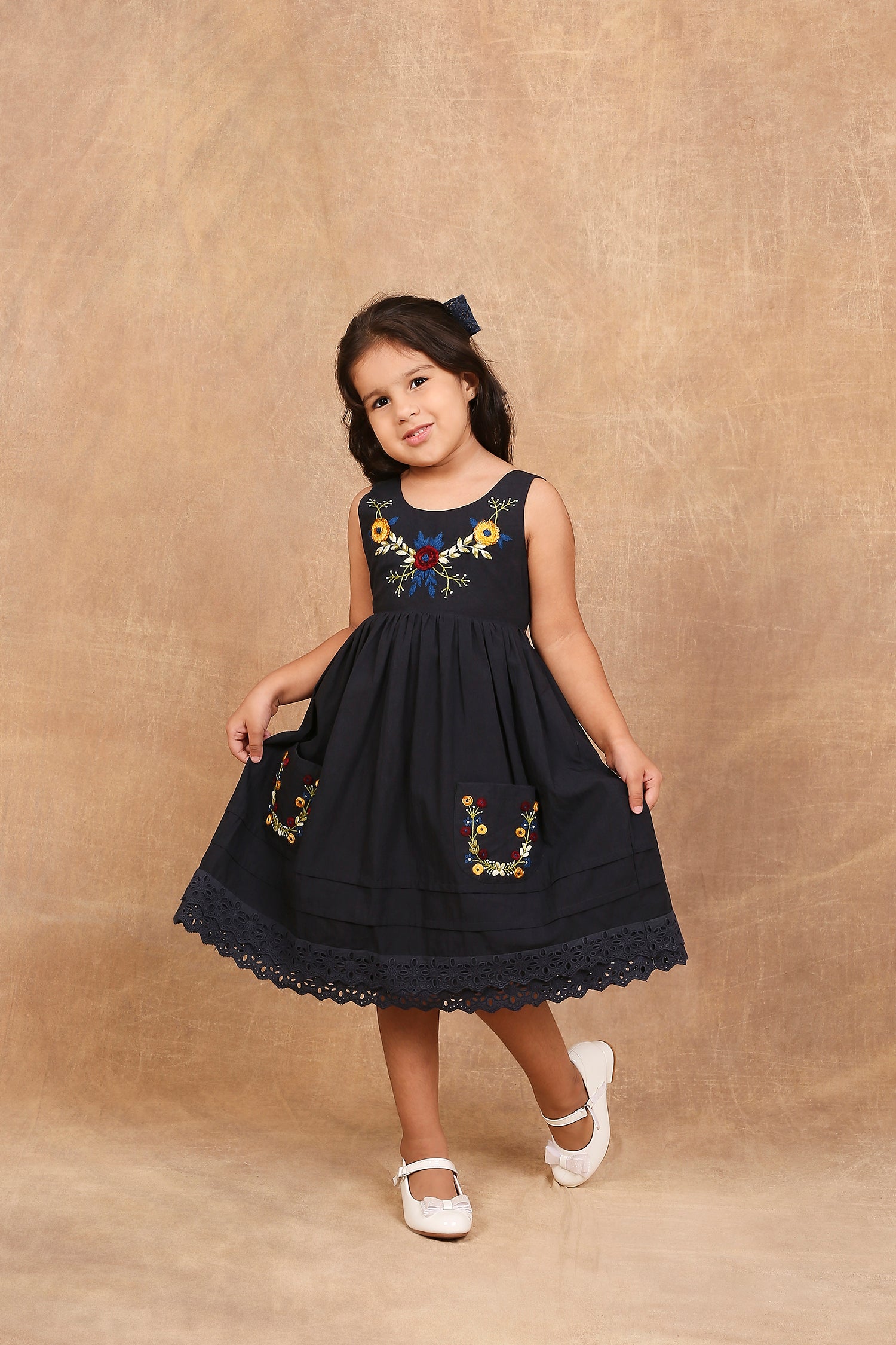 Midnight blossom dress - Totdot