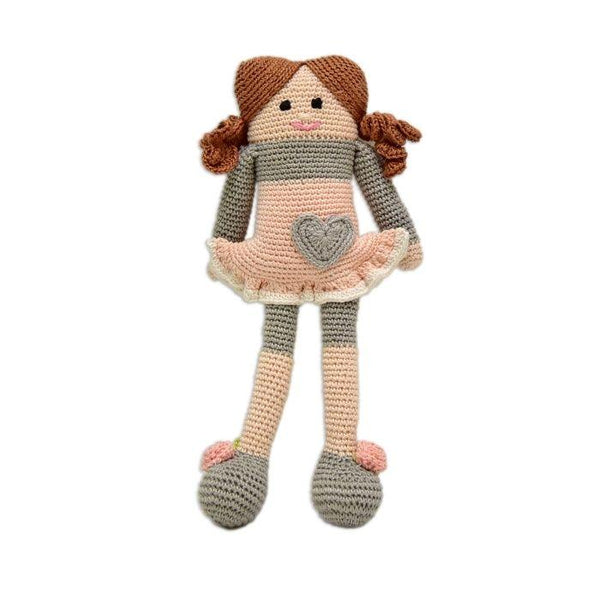 Tiny Toe Doll - Handcrafted Amigurumi - Totdot