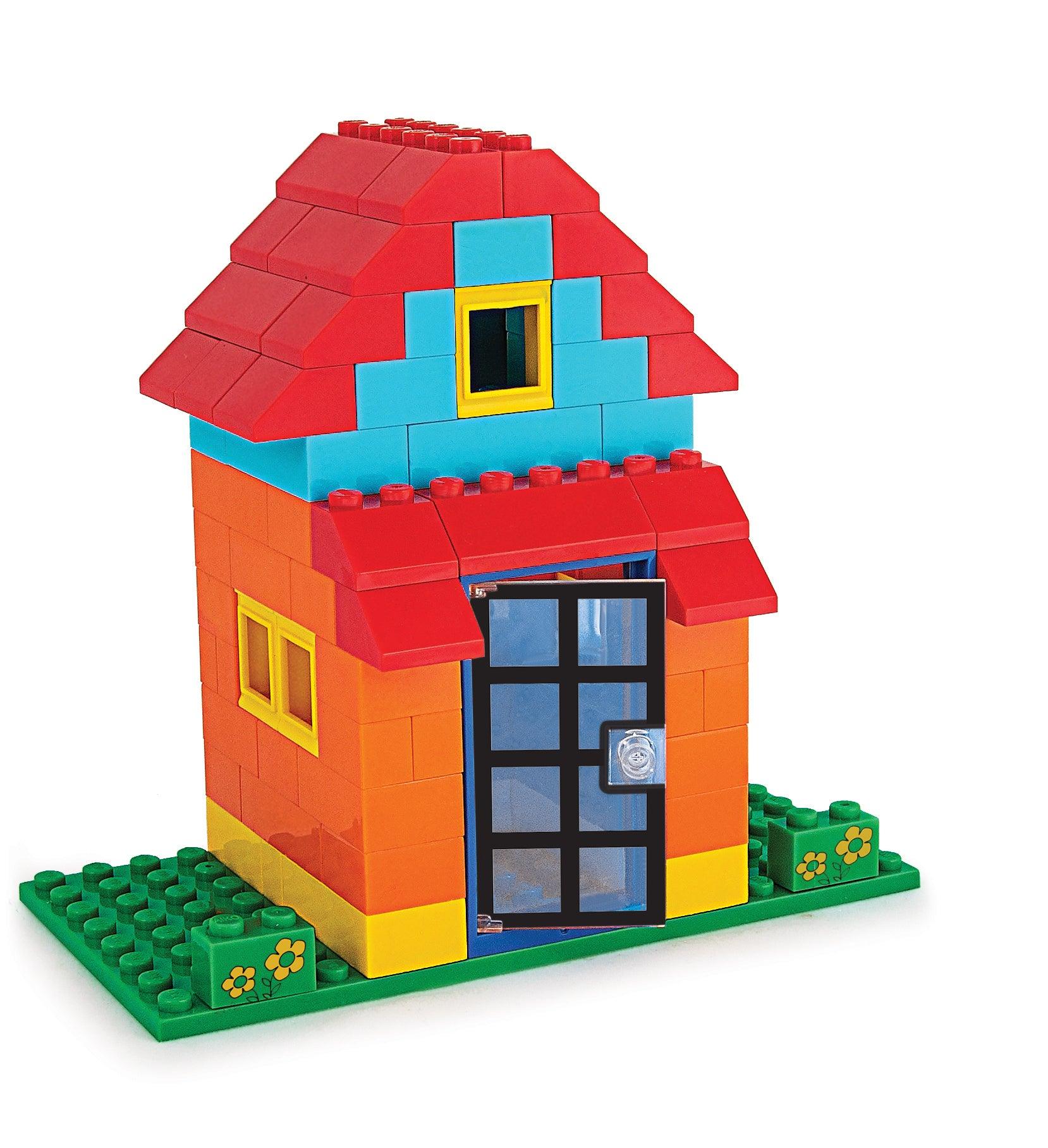 Aiko Town House building block set for kids, promoting creative play and STEM learning.