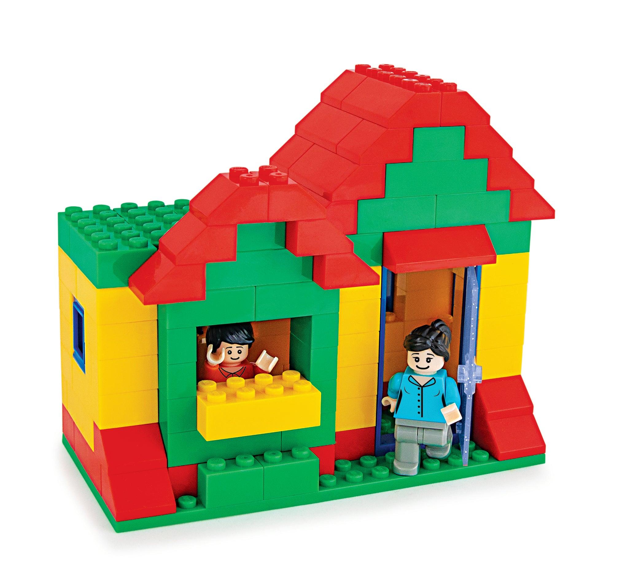 Aiko Town House - building block set for kids, promoting creative play and STEM learning