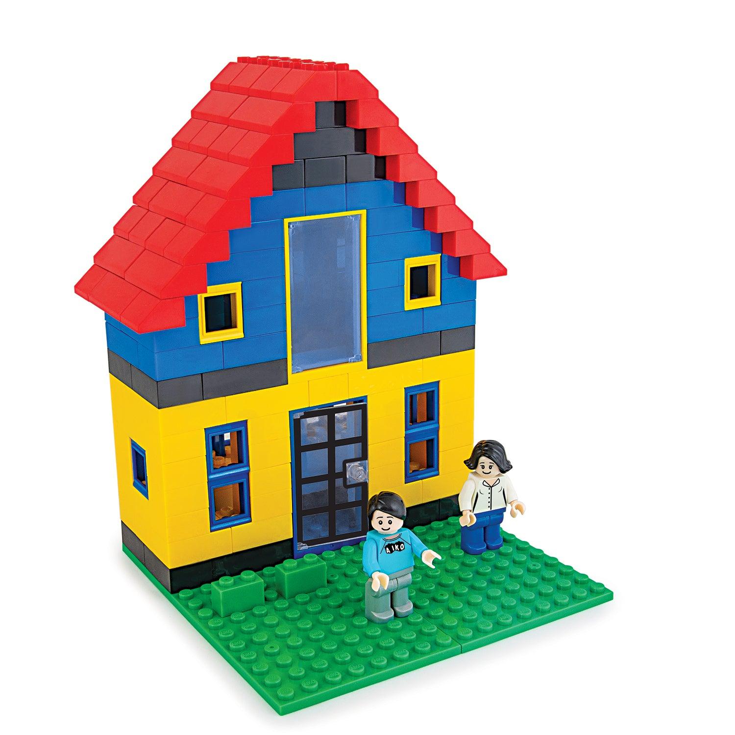 Aiko Town House building block set for kids, promoting creative play and STEM learning