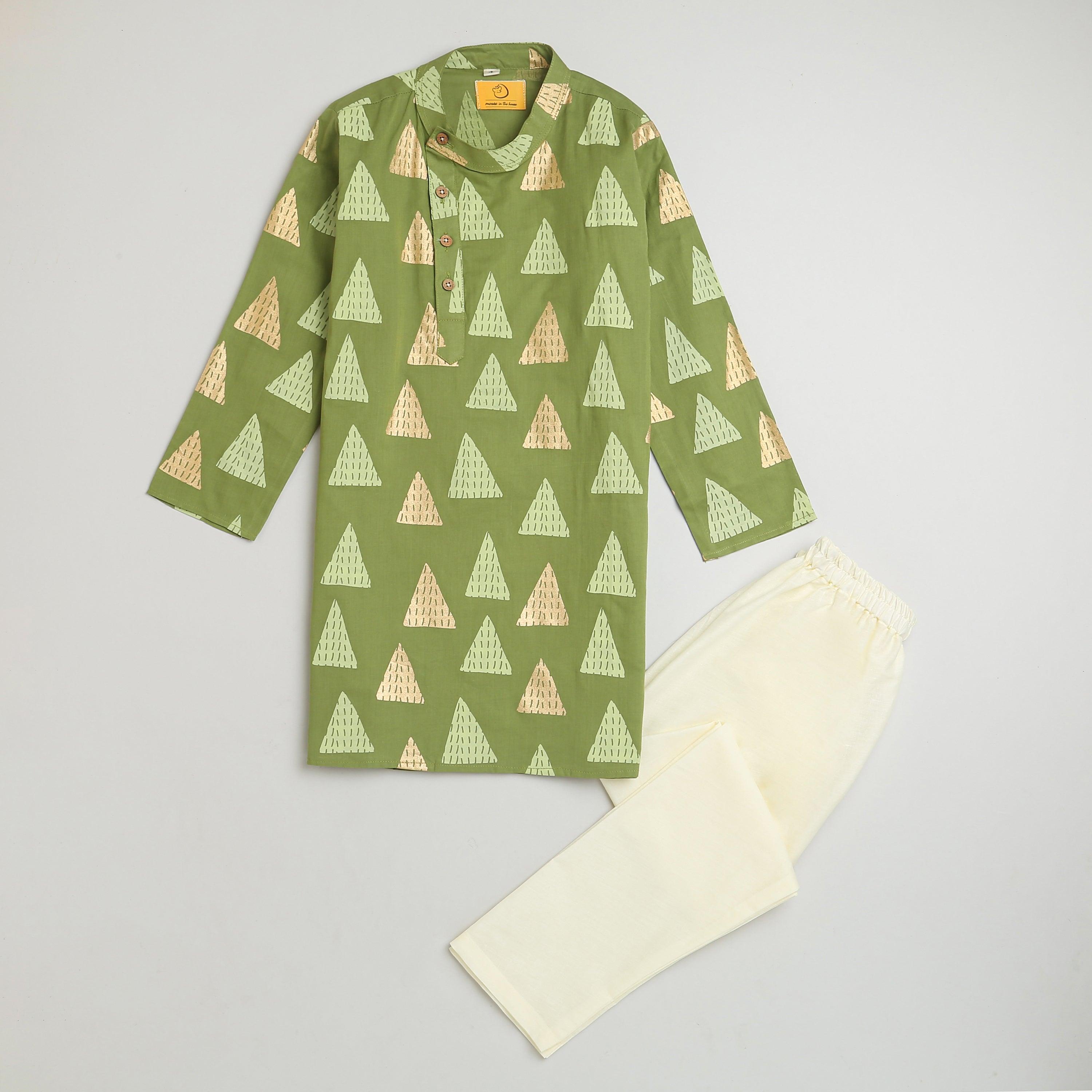 Twinkling Triangle Boys Ethnic Wear - Totdot