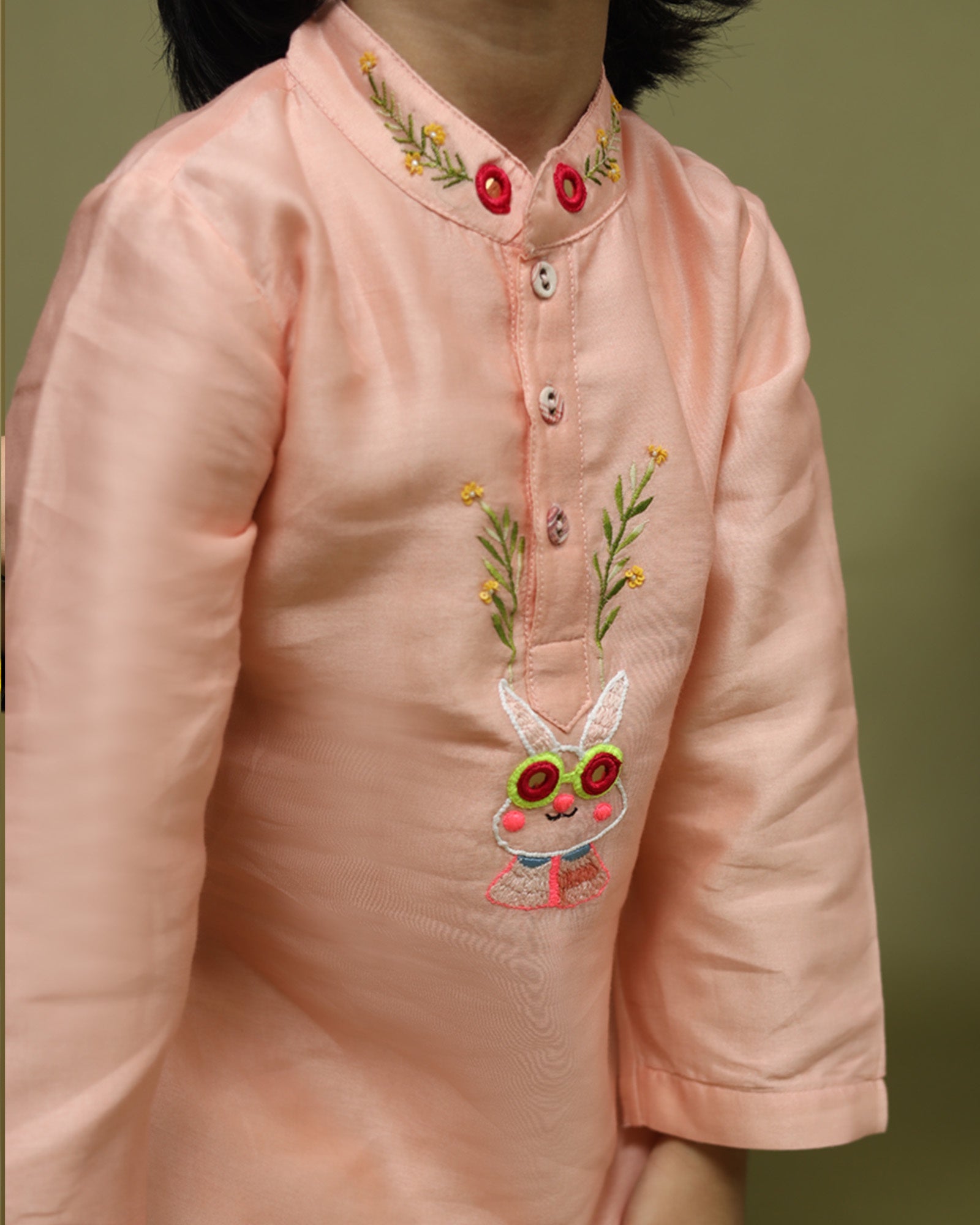 BUNNY BLUSH KURTA SET