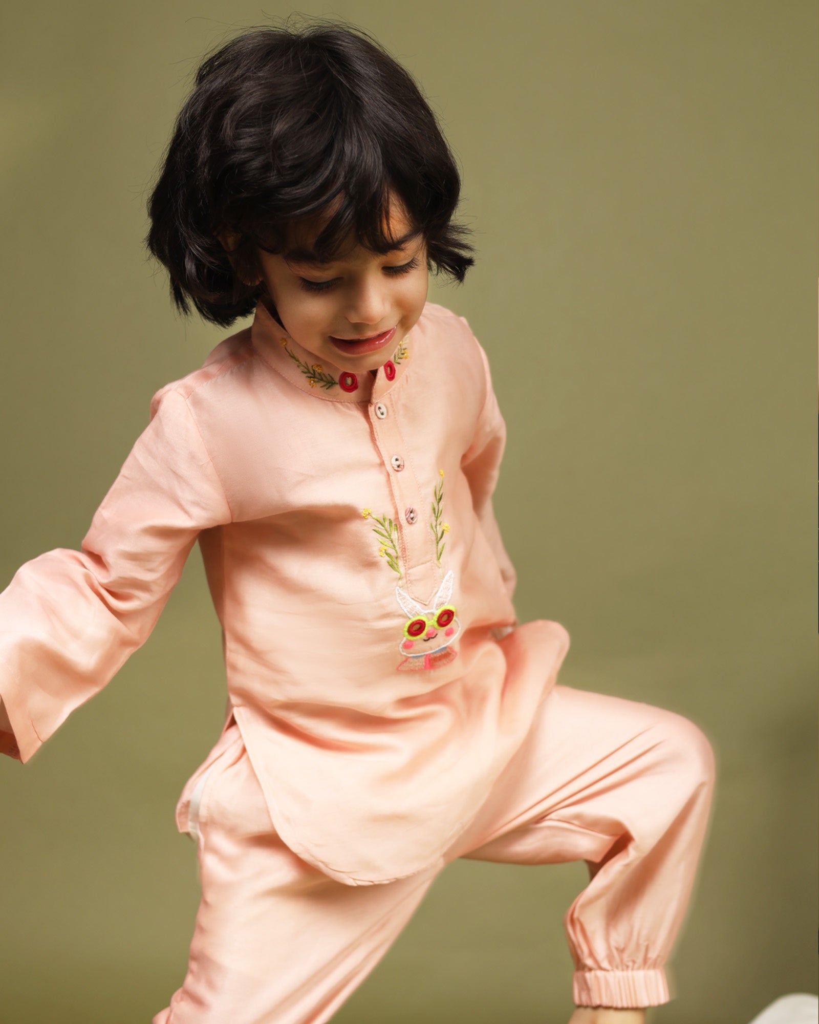 BUNNY BLUSH KURTA SET