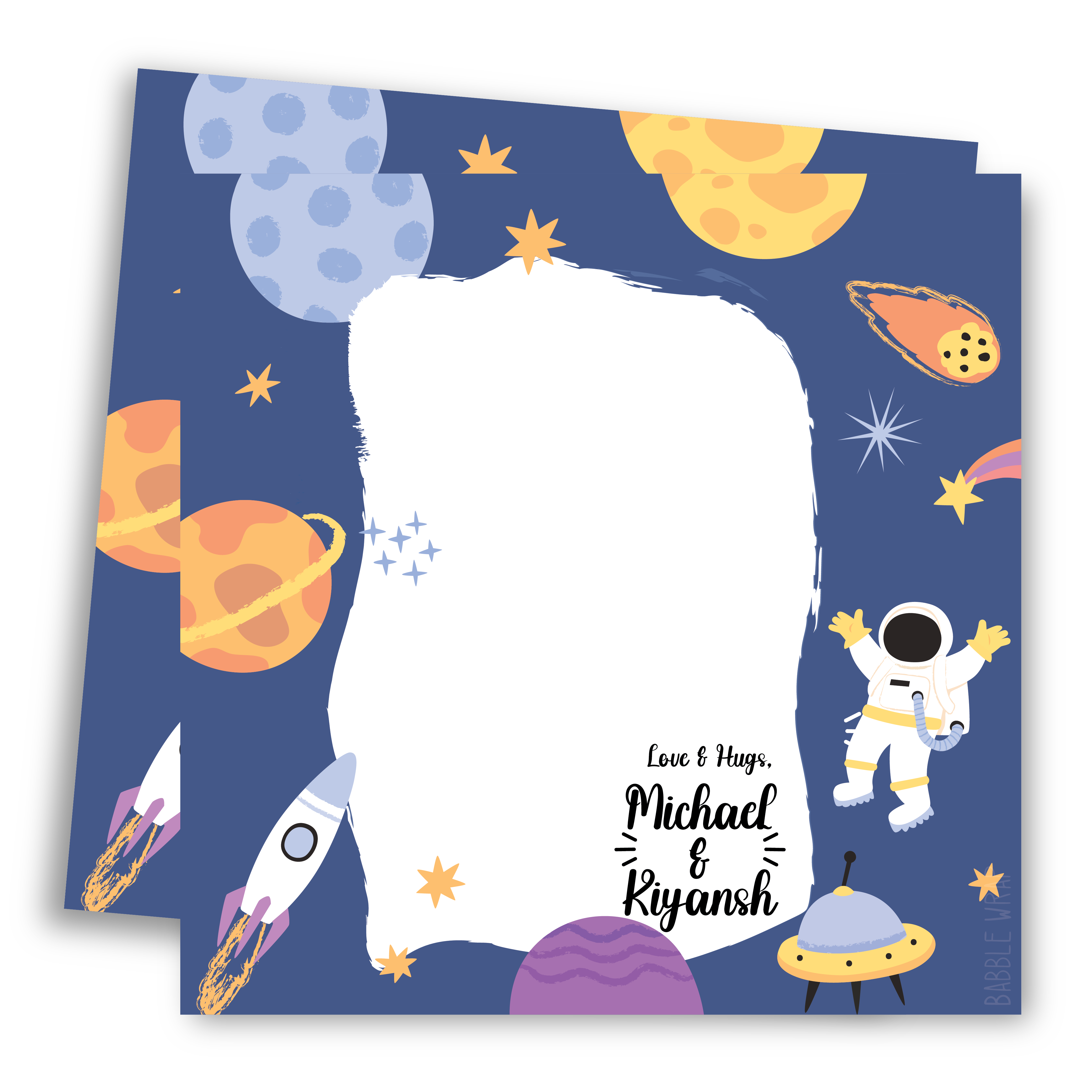 Gift Tag - Astronaut’s Adventure (Set of 24)