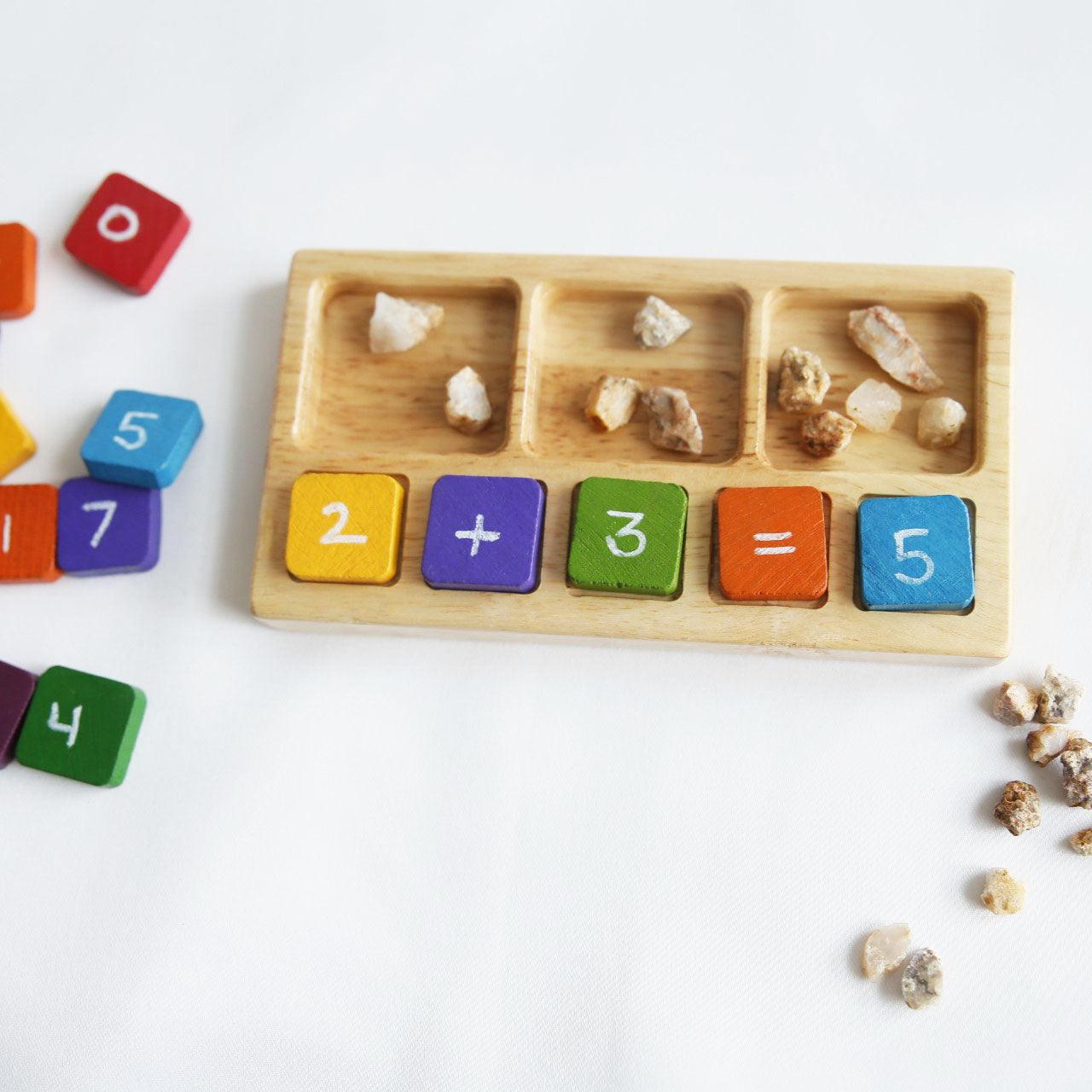 Wooden Math Board - Totdot