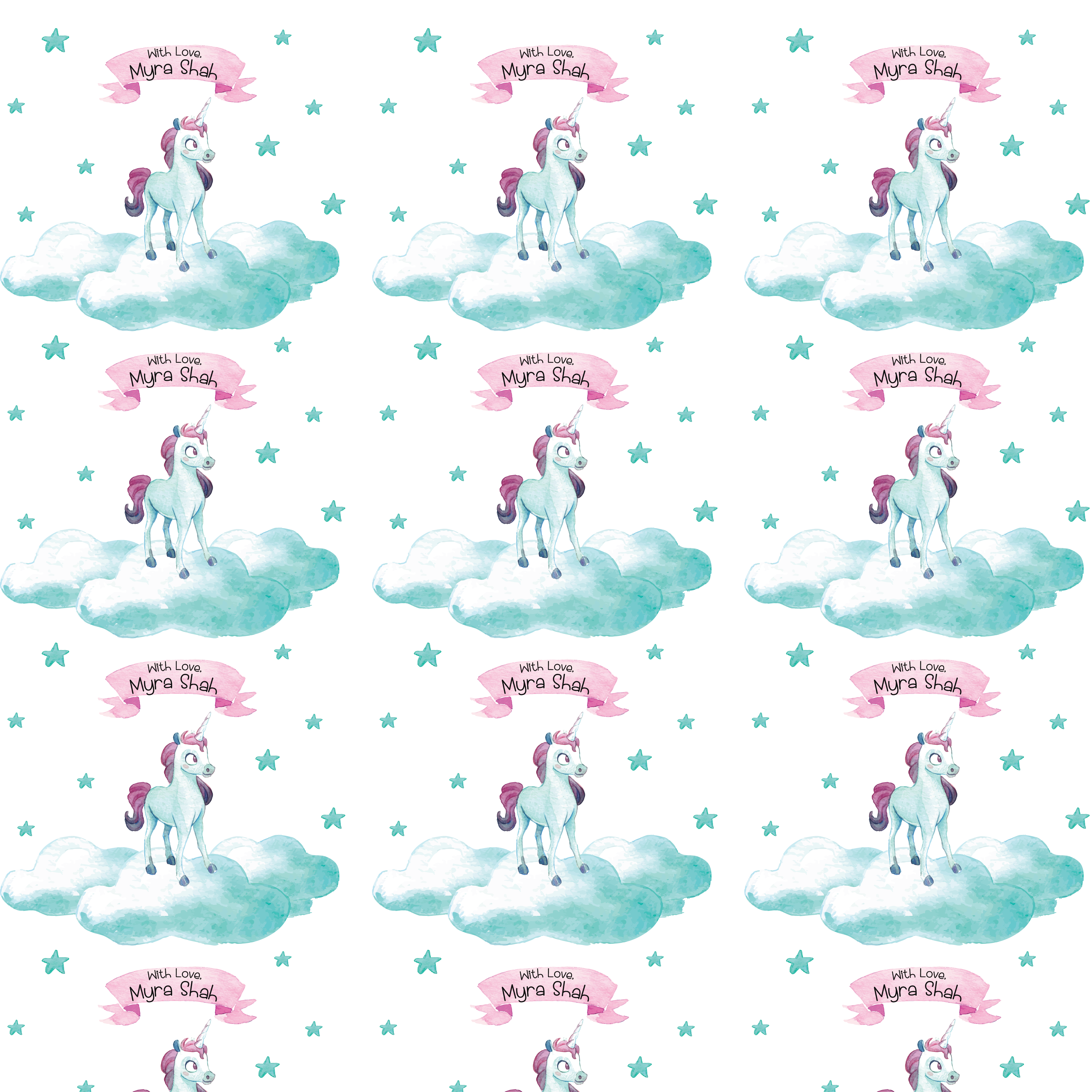 Gift Wrapping Paper - Unicorn Magic