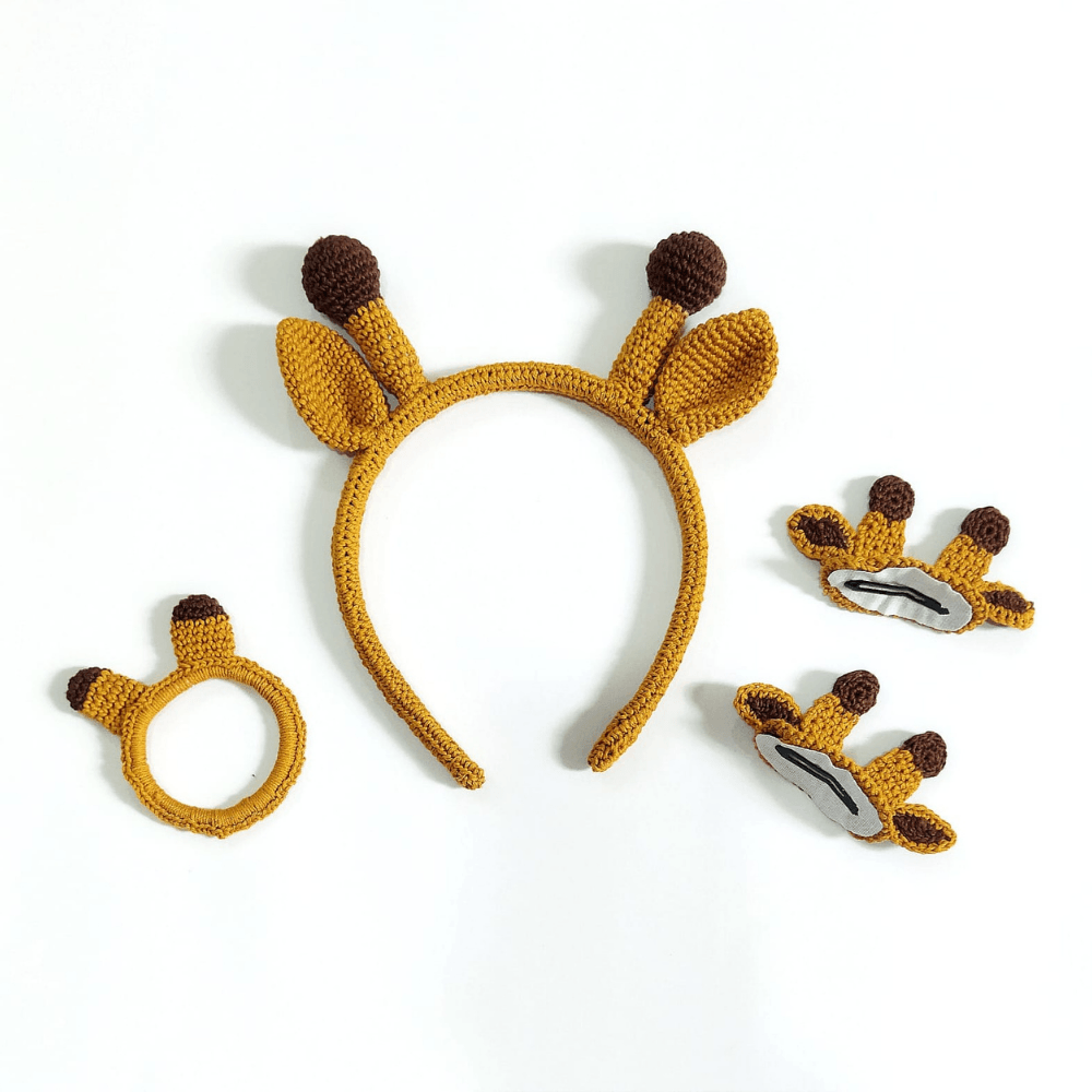 Yellow Duck Hair Band , Pins and Rubber - Totdot