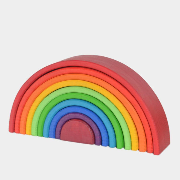 10-Piece Large Rainbow Stacker - Totdot