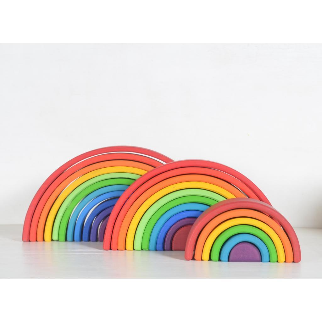 10-Piece Large Rainbow Stacker - Totdot