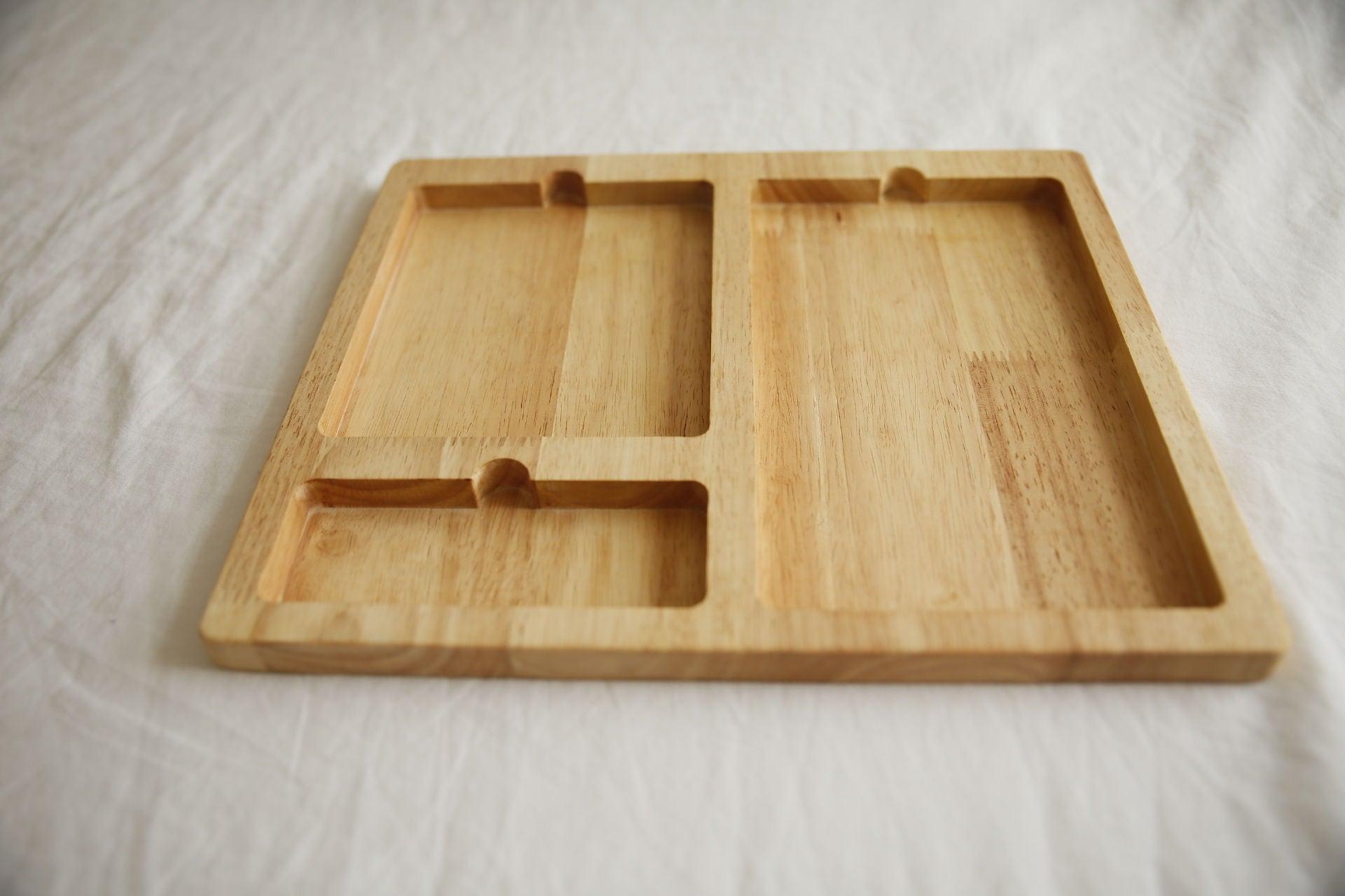 3-part Montessori Trays - Home School Aid - Totdot