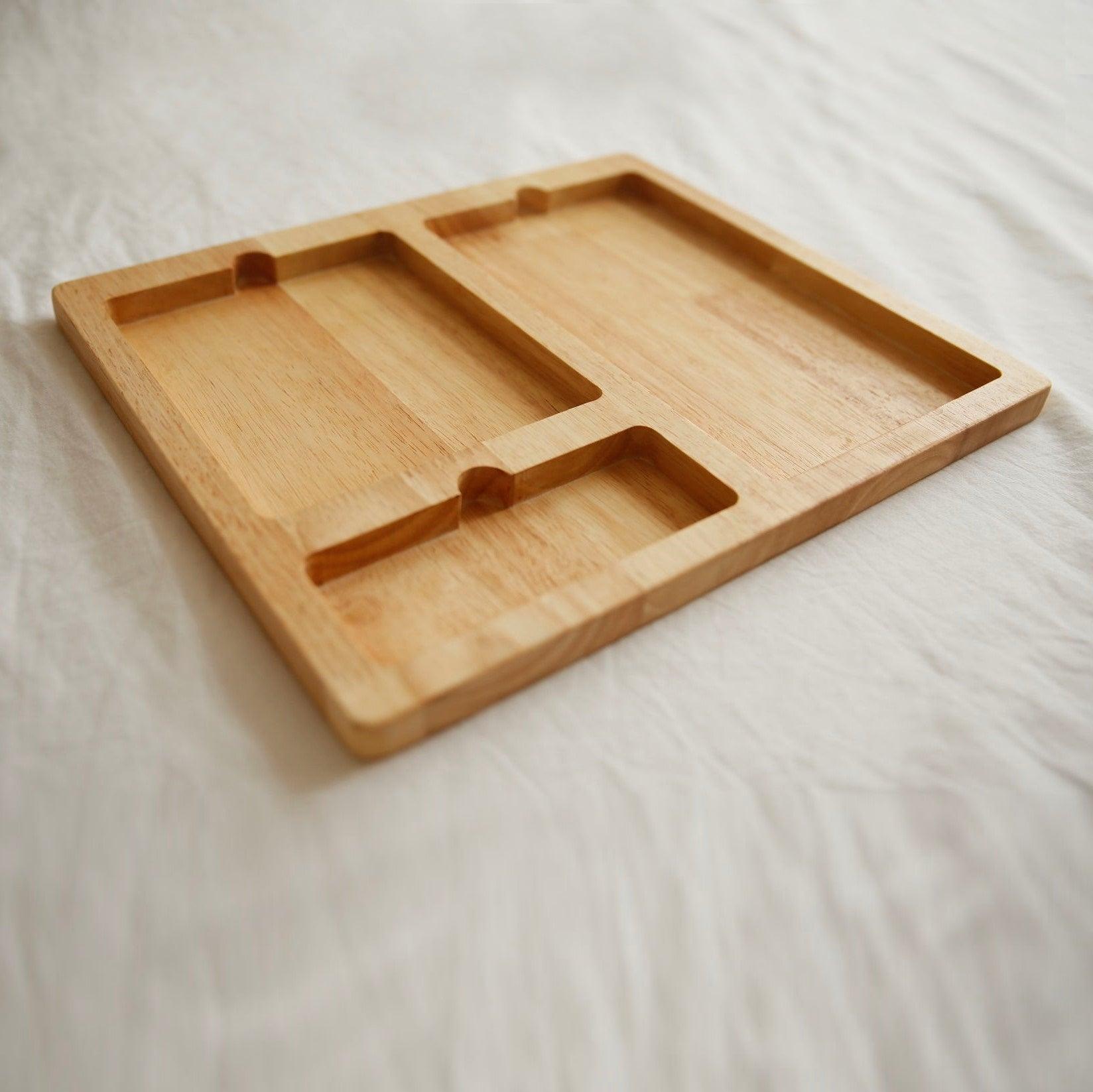 3-part Montessori Trays - Home School Aid - Totdot