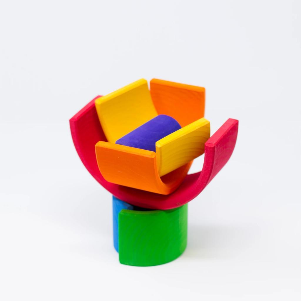 6-Piece Rainbow Stacker - Totdot