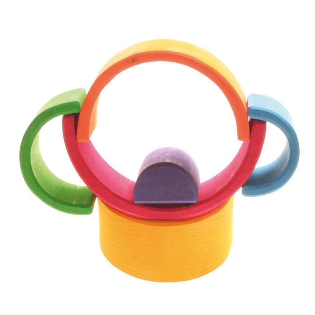 6-Piece Rainbow Stacker - Totdot