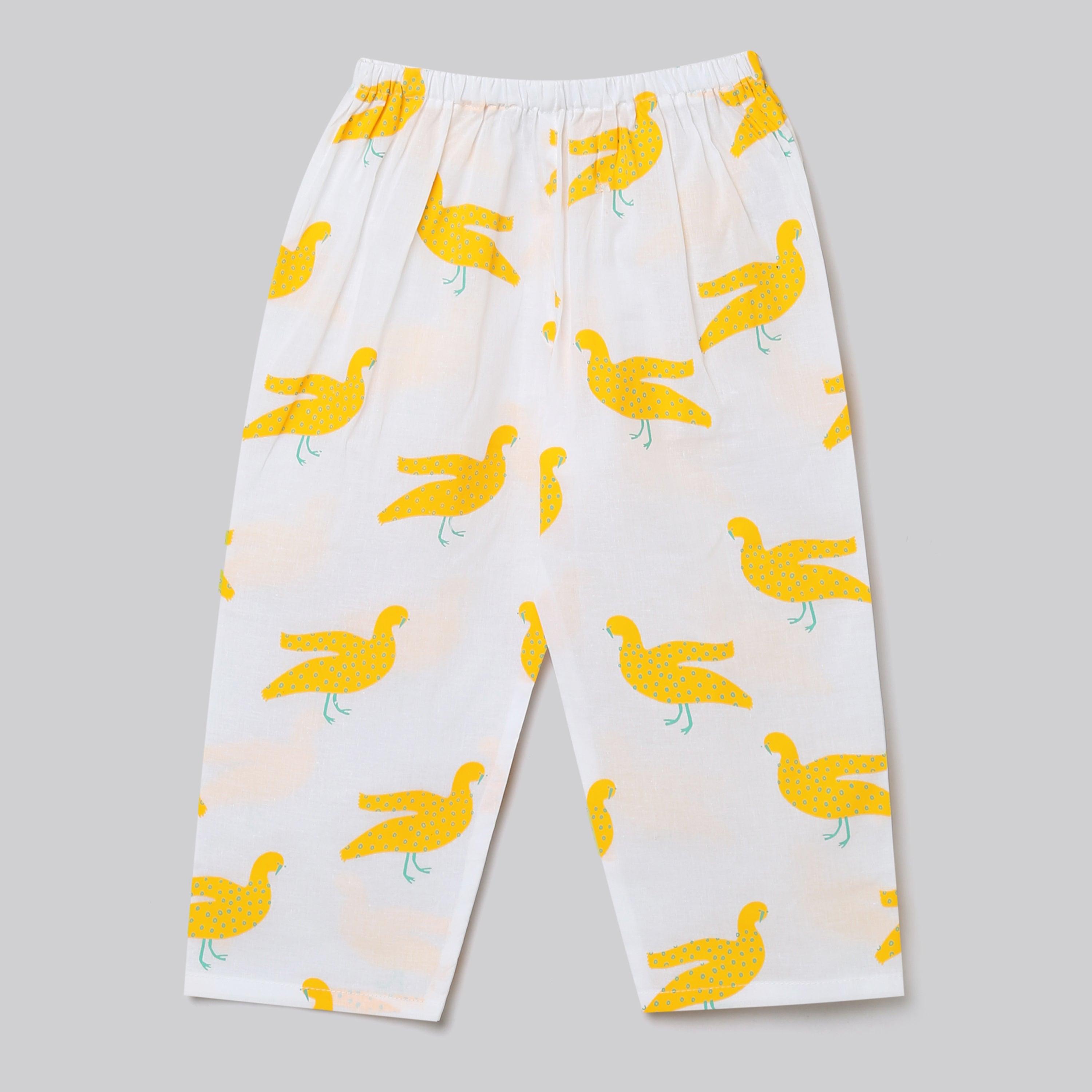 A Flock of Ducks Kurta Pyjama Set - Totdot