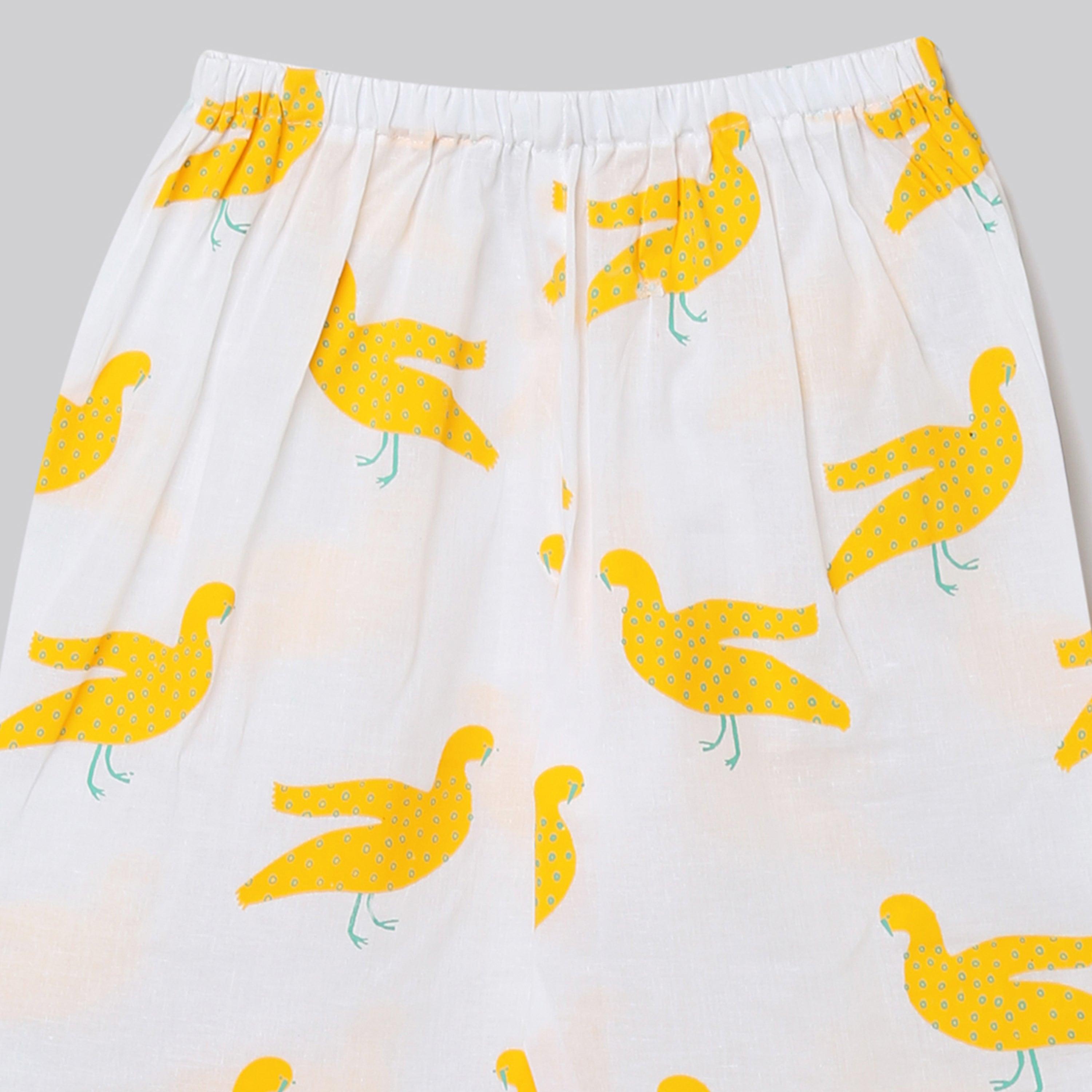 A Flock of Ducks Kurta Pyjama Set - Totdot