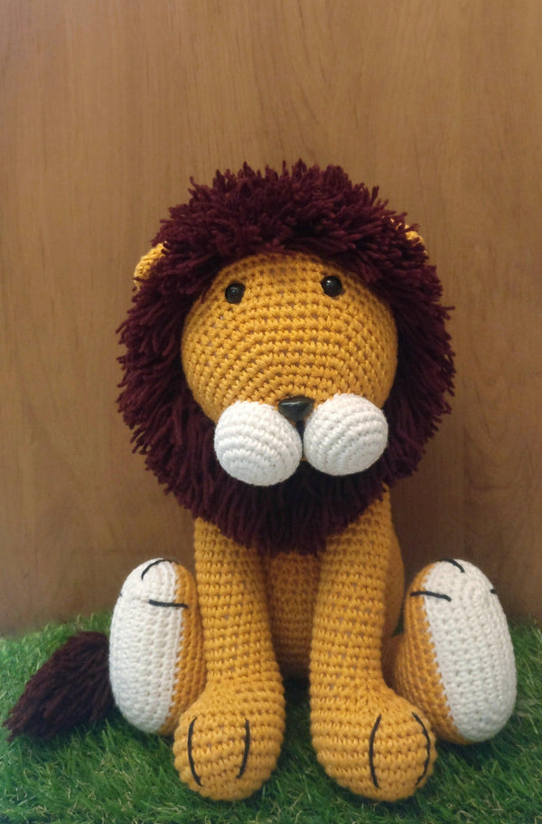 Animal - Lion Crochet Toy - Totdot