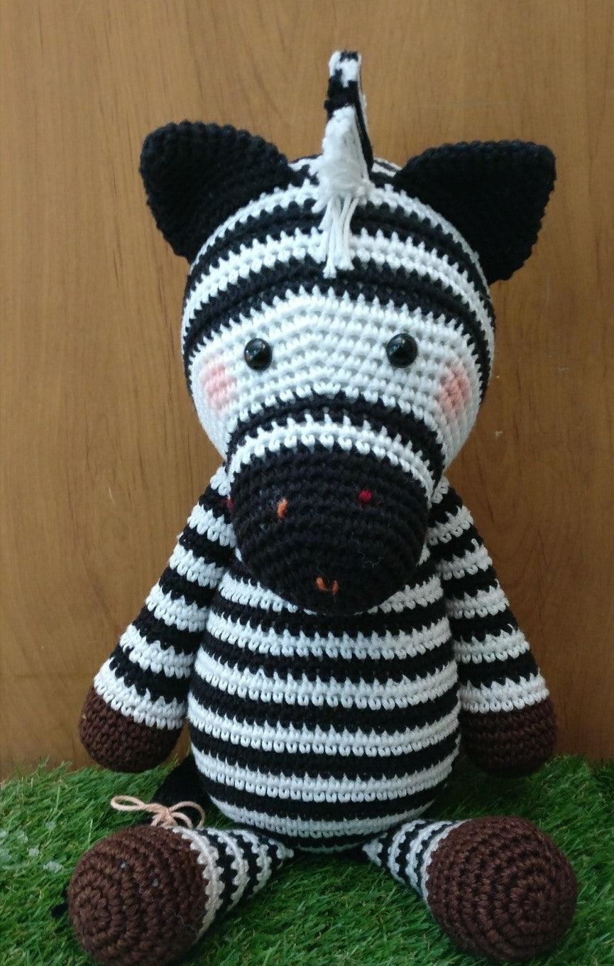 Animal - Zebra Crochet Toy - Totdot