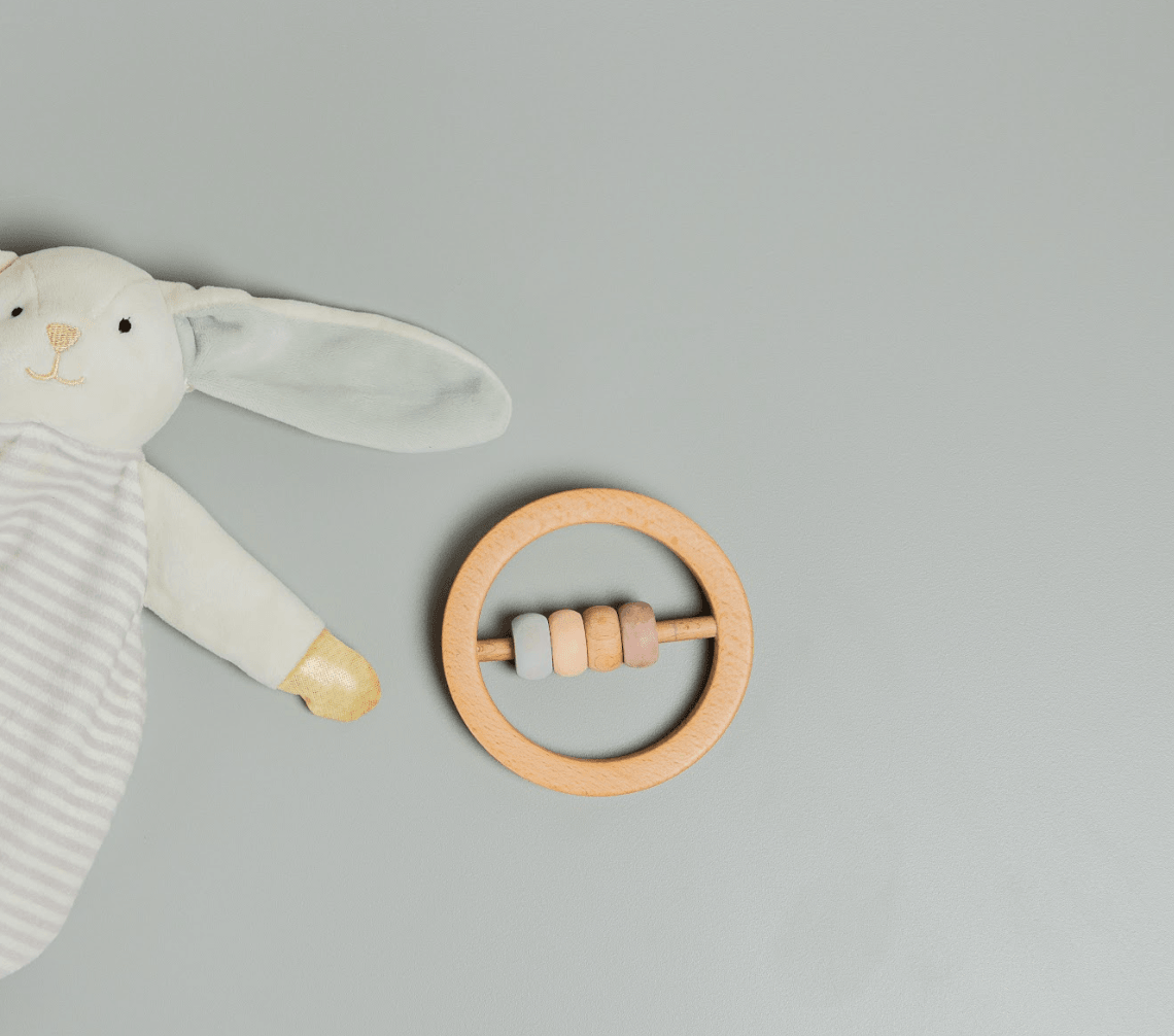 Birch Ring Rattle - Totdot